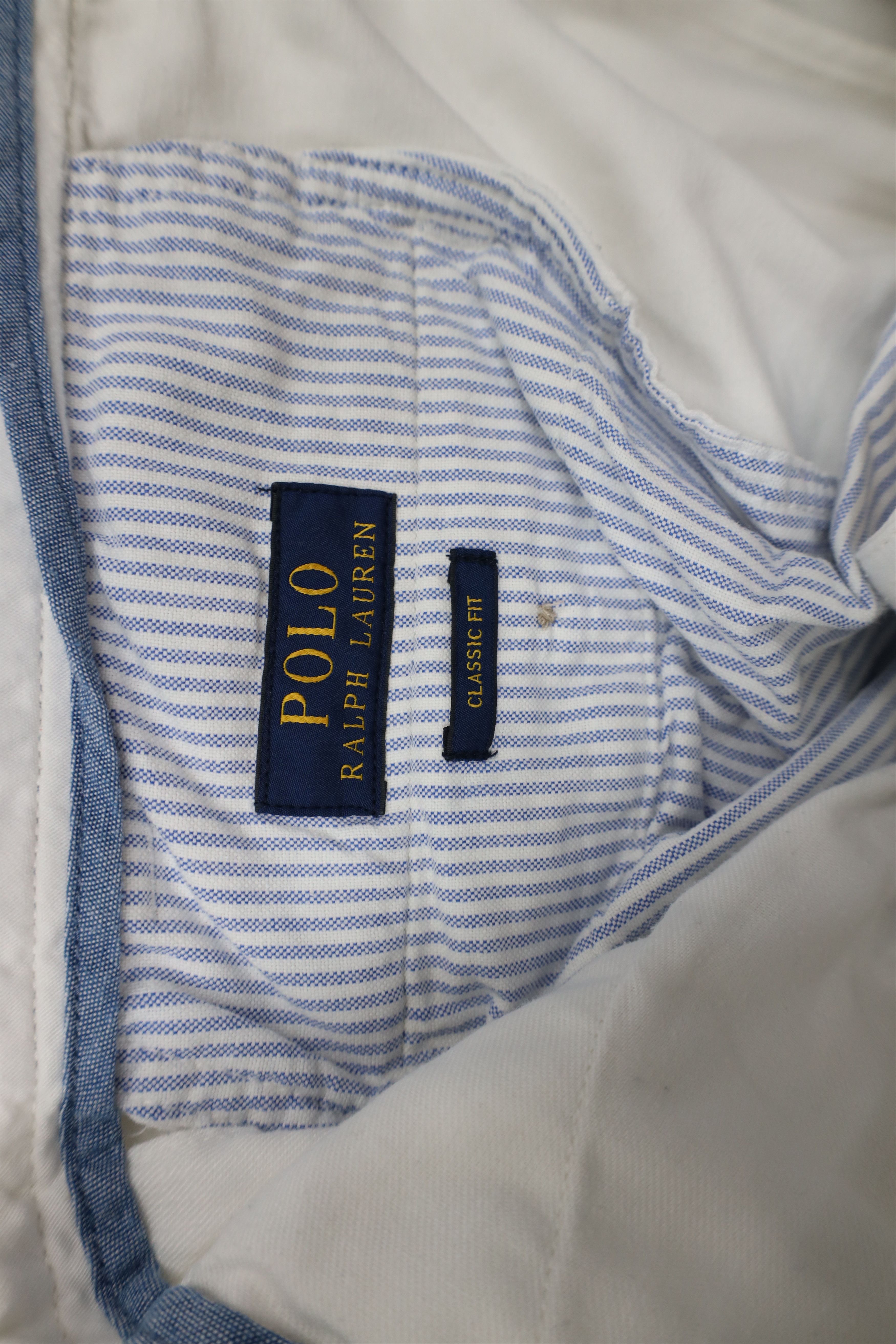 Ralph Lauren × Vintage Vintage Ralph Lauren Classic Fit Chino Pants White Cotton Size US 33 - 9 Thumbnail