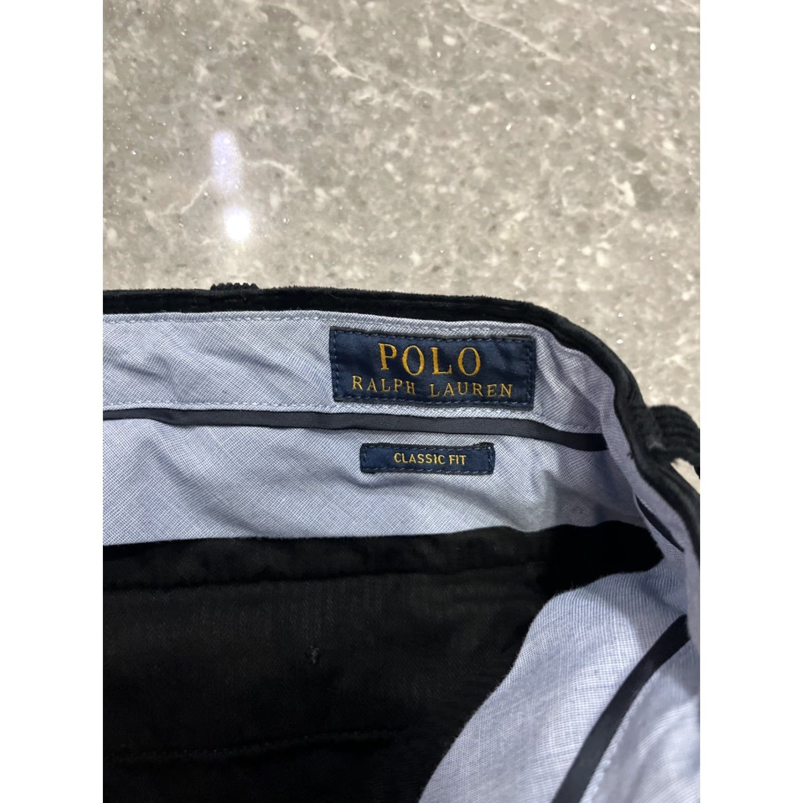 Polo Ralph Lauren Polo Ralph Lauren Pants Mens Blue Corduroy Flat Front 36x32 Regular Straight 90s Grunge Style Size US M / EU 48-50 / 2 - 3 Thumbnail