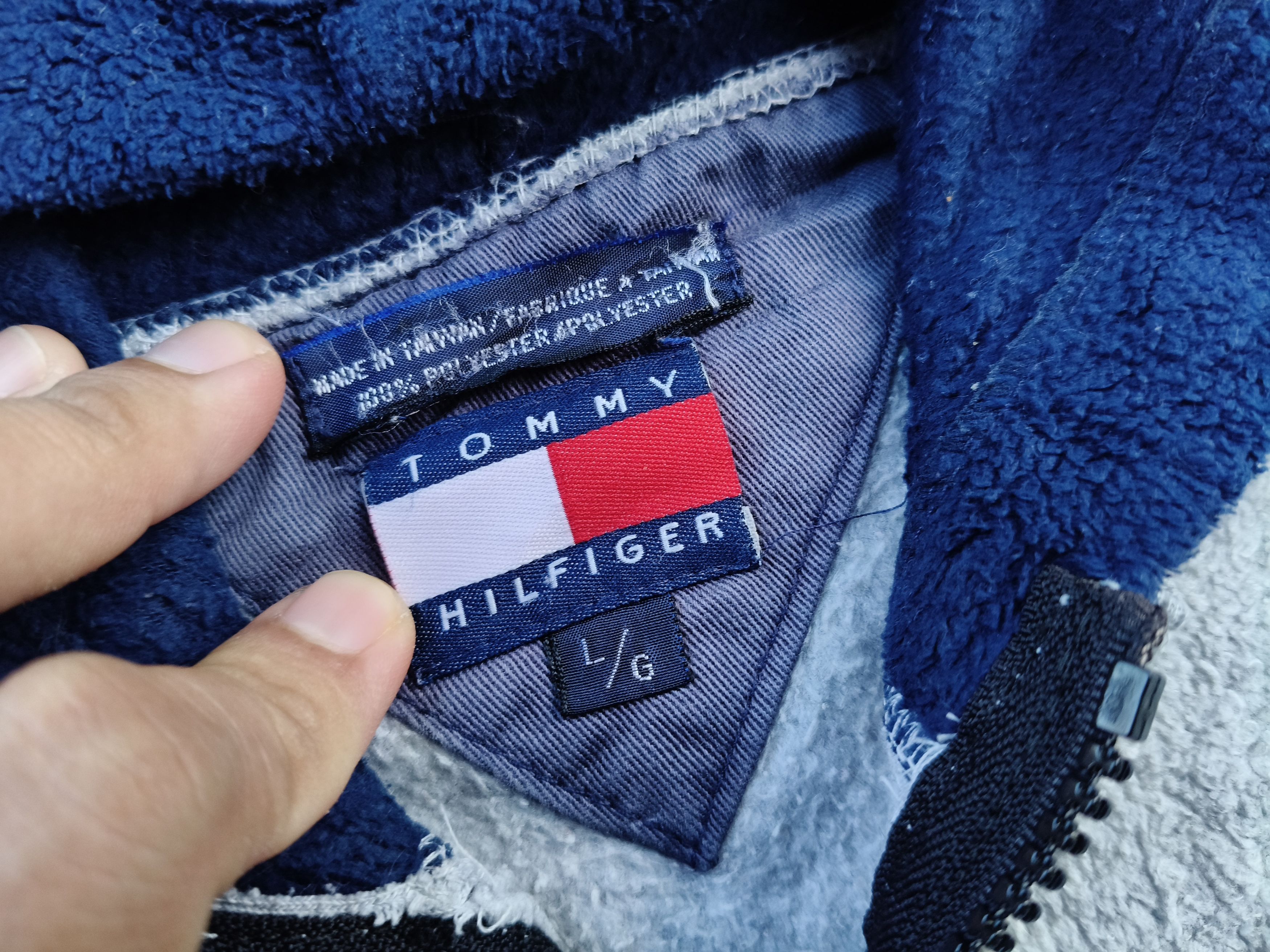 Tommy Hilfiger Tommy Hilfiger Fleece Zipper Hoodie Size US L / EU 52-54 / 3 - 9 Thumbnail