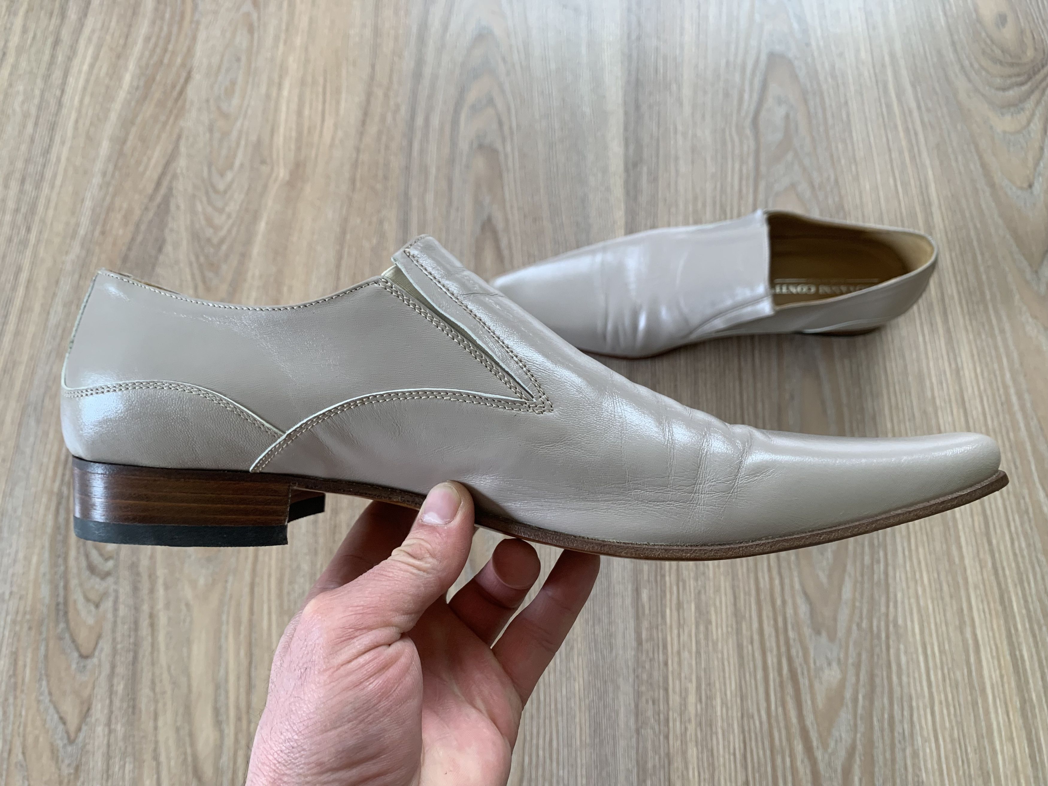 Other Giovanni Conti Men's Grey Formal Leather Shoes Size US 11 / EU 44 - 5 Thumbnail