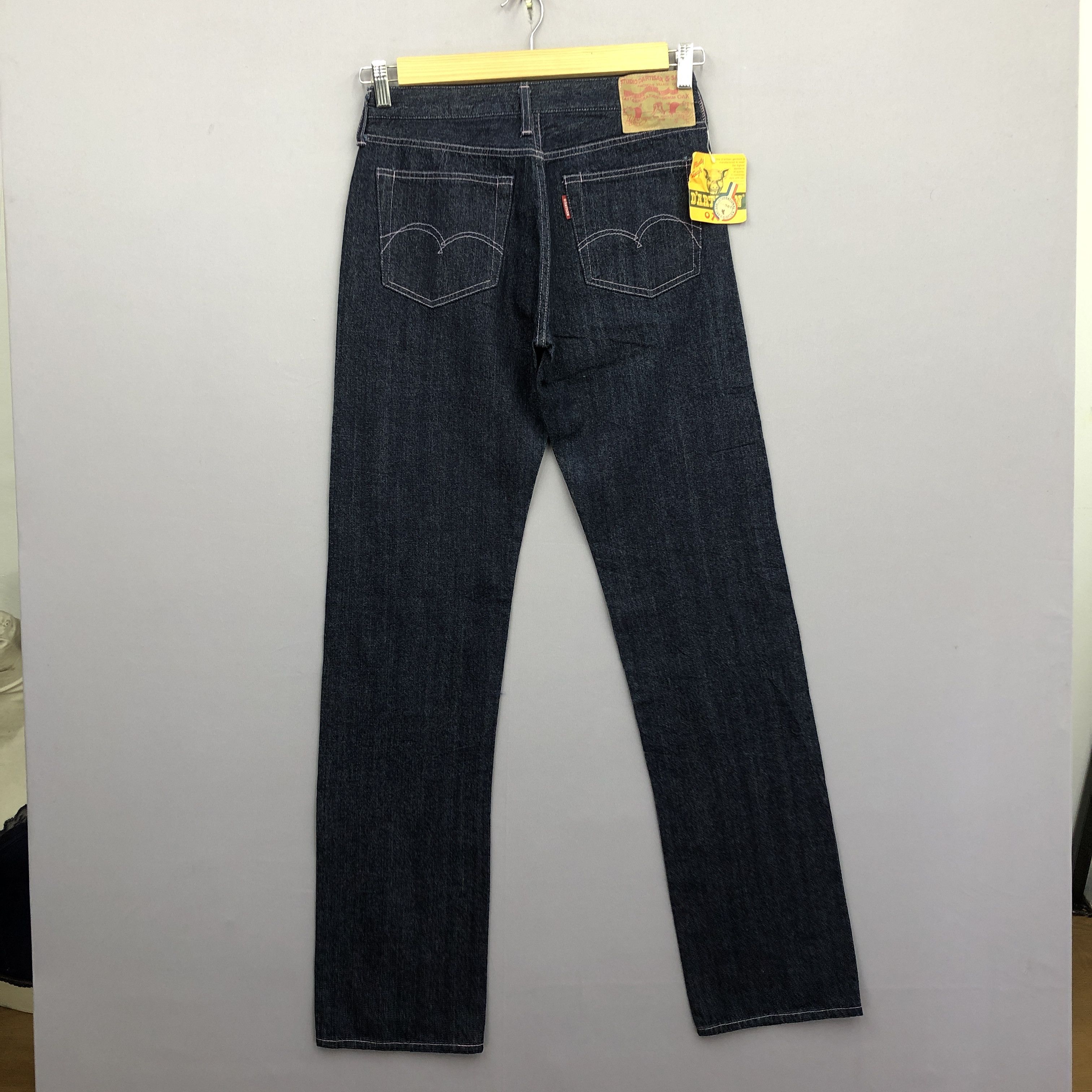 Studio D'Artisan Crazy NWT Vintage Y2K Studio D'Artisan Selvedge Jeans Denim Size 28" / US 6 / IT 42 - 2 Thumbnail