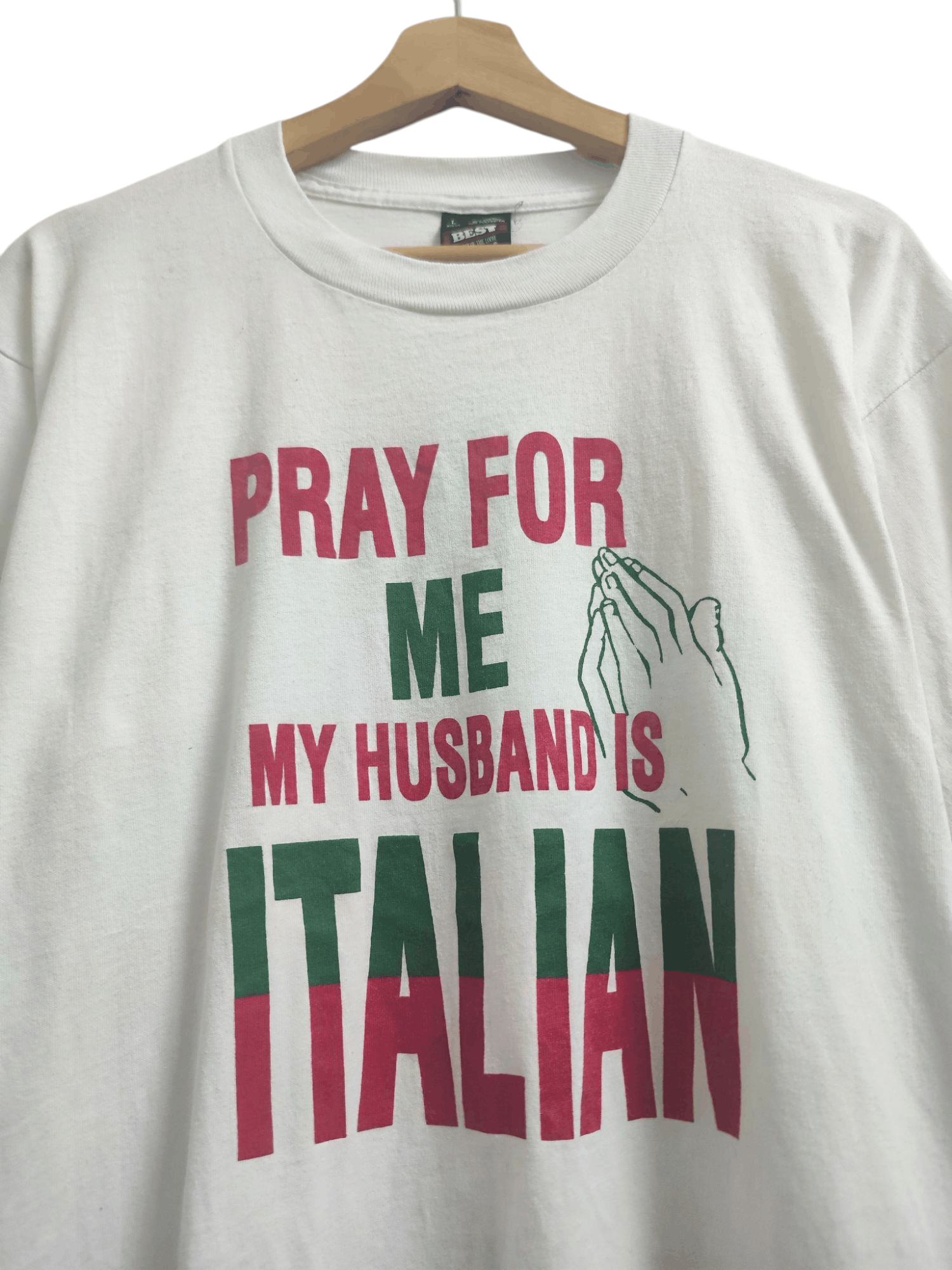 Vintage Vintage Wording Tee Size US L / EU 52-54 / 3 - 2 Thumbnail