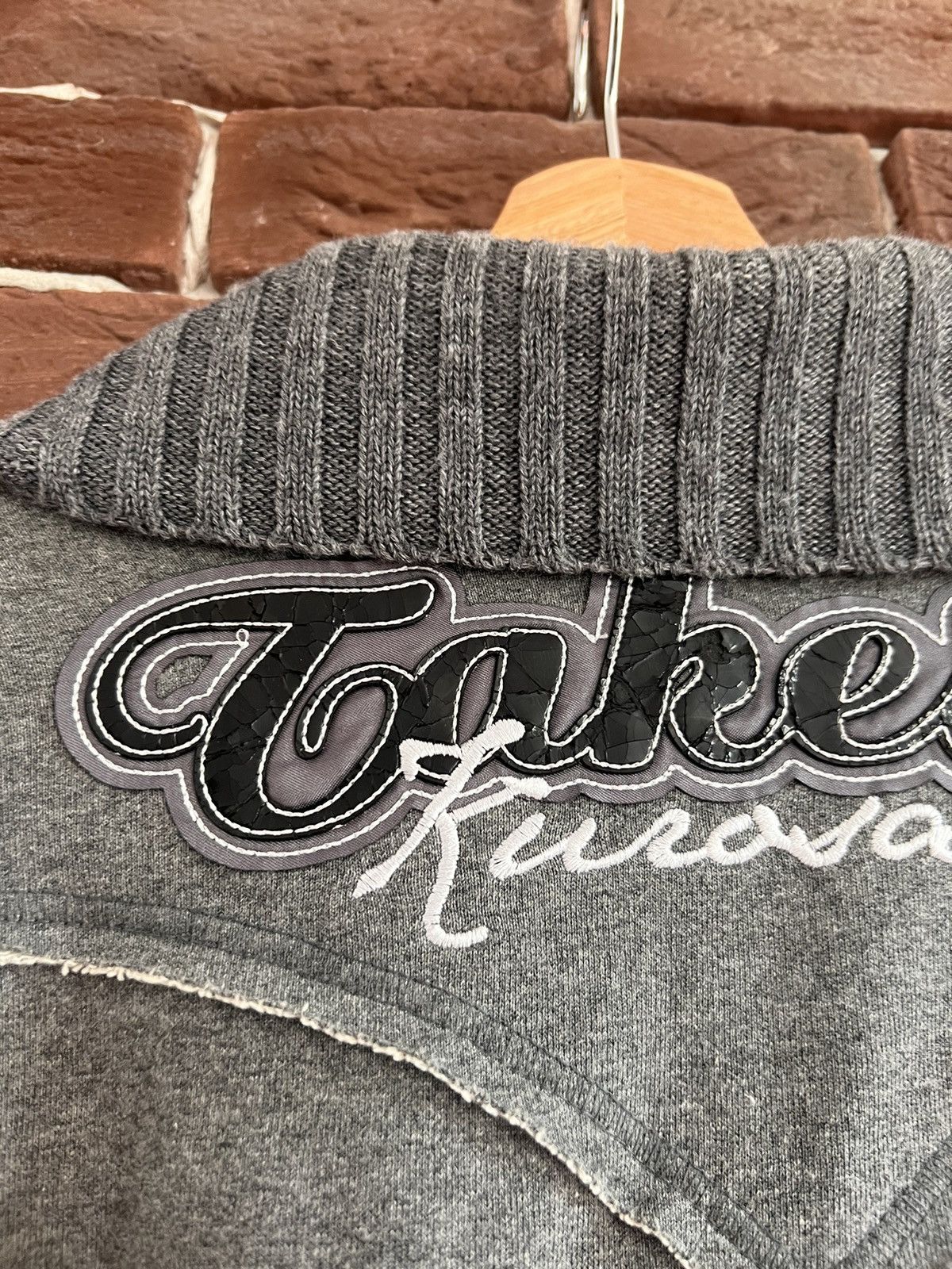 Takeshy Kurosawa × Vintage TAKESHY KUROSAWA Black Wool Sweater Pullover Jumper Japan Size US M / EU 48-50 / 2 - 4 Thumbnail