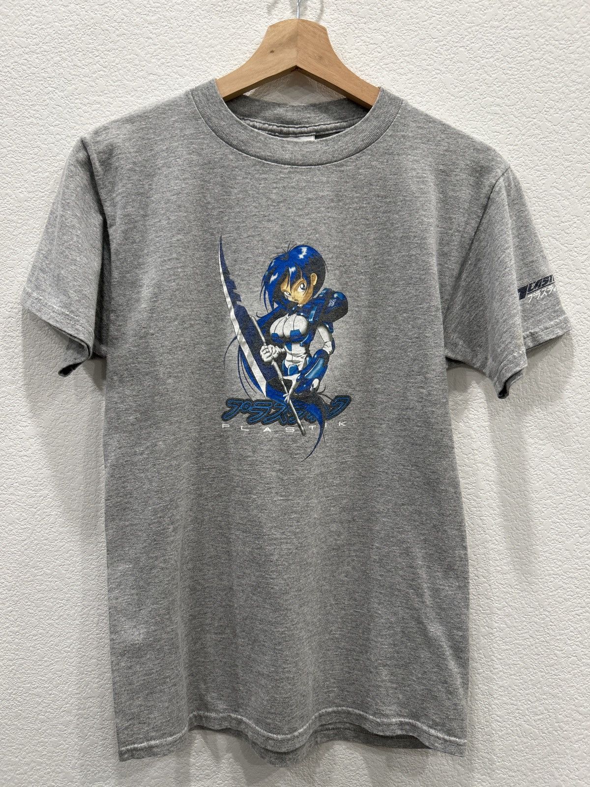 Vintage Vintage 90s Plastik Anime T Shirt Size US S / EU 44-46 / 1 - 1 Thumbnail