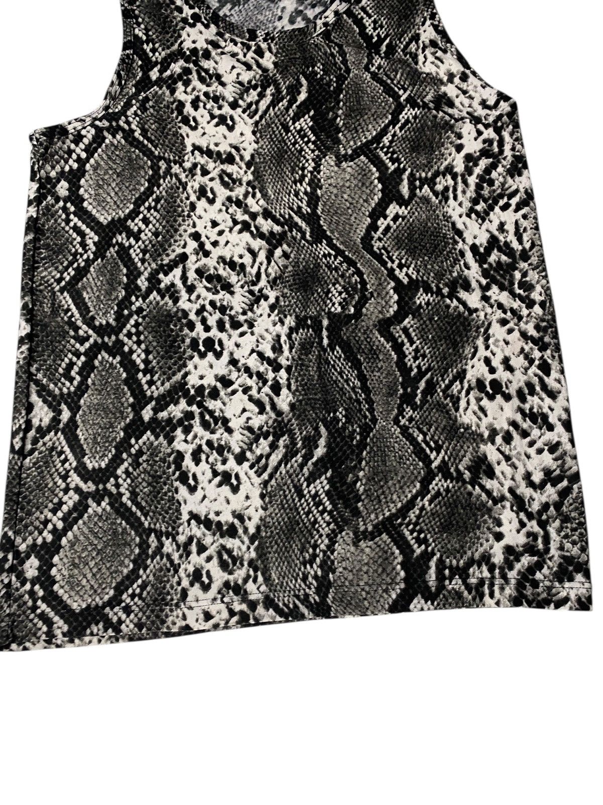 If Six Was Nine 2000's Cute Acute Snakeskin Tanktop Size US XS / EU 42 / 0 - 3 Thumbnail