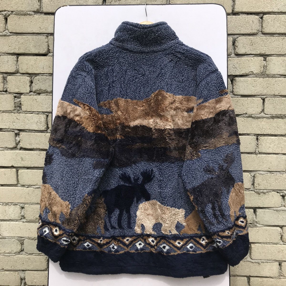 Vintage Vintage Coastlines Fashion for Canada Fullprint Fleece Size US L / EU 52-54 / 3 - 2 Thumbnail