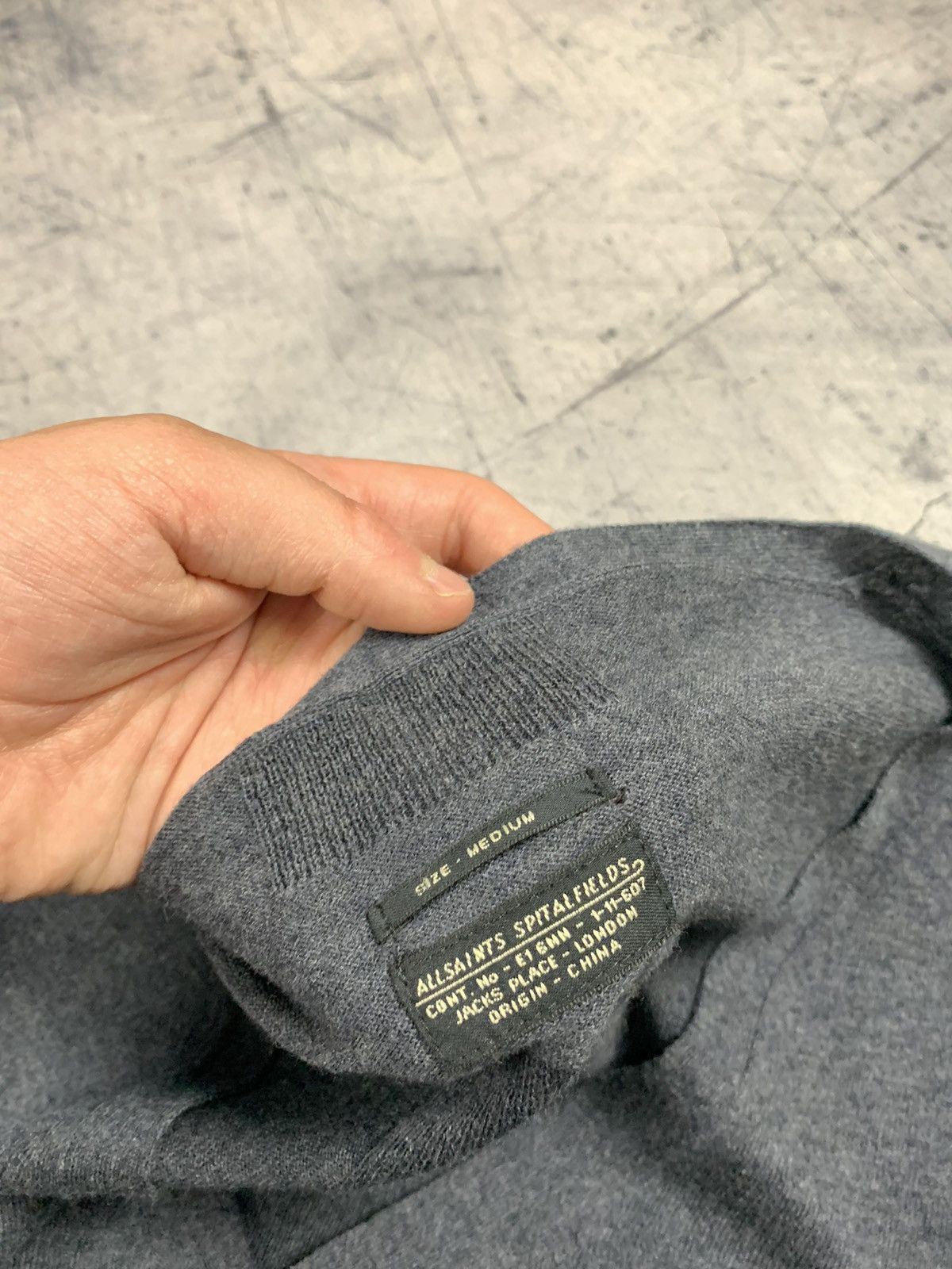 Allsaints × Designer Allsaints Devise HS Cardigan luxury streetwear casual Size US M / EU 48-50 / 2 - 5 Thumbnail