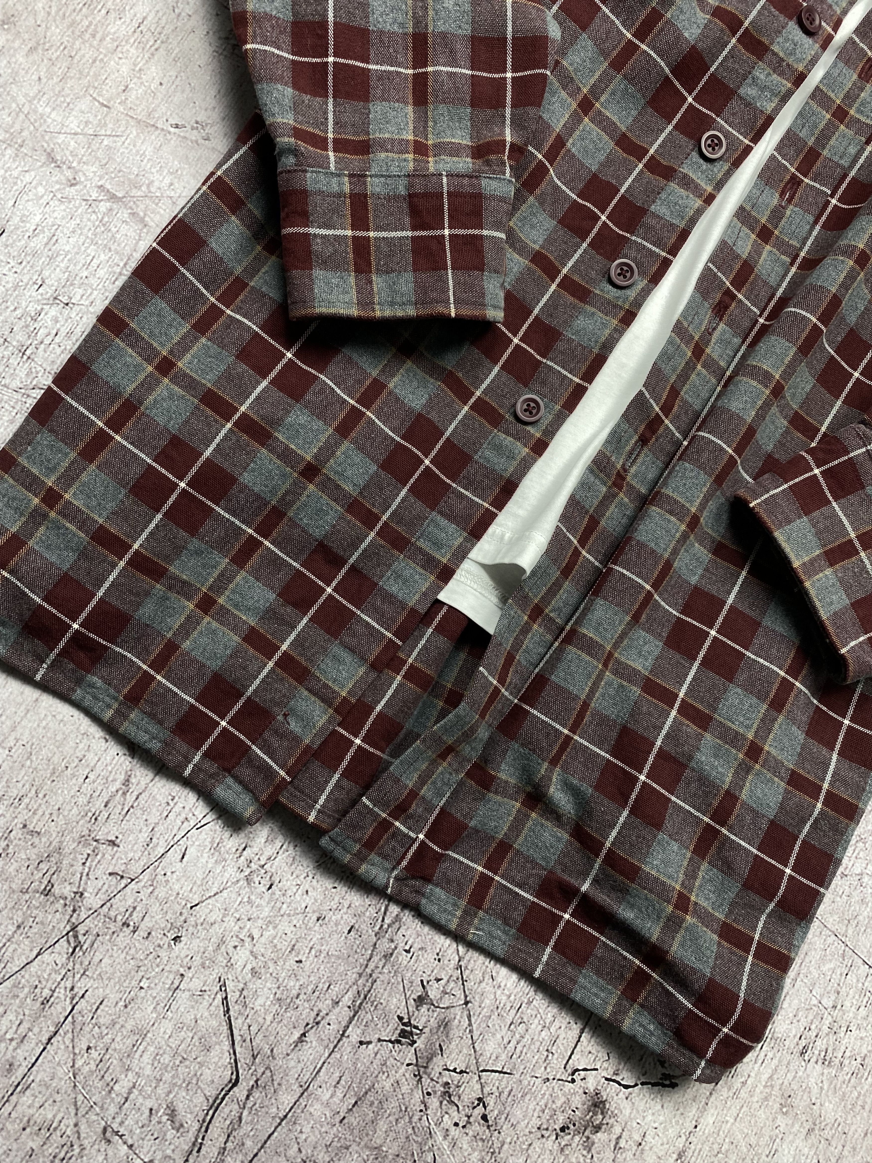 Flannel × L.L. Bean × Vintage L.L. Bean Vintage flannel plaid shirt Size US XL / EU 56 / 4 - 3 Thumbnail