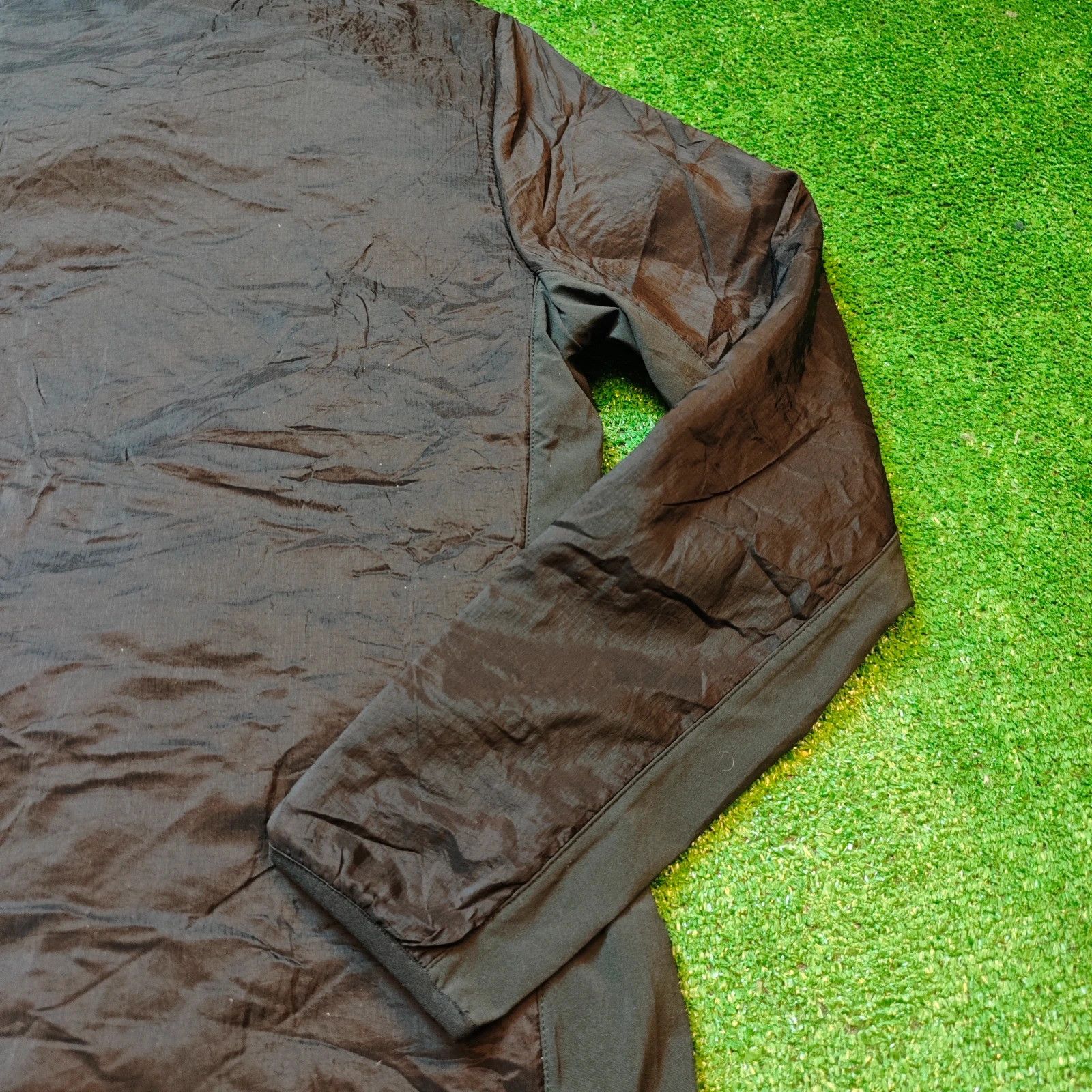 Nike Nike Aerolayer Jacket Mens Small Full Zip Black Running Size US S / EU 44-46 / 1 - 6 Thumbnail