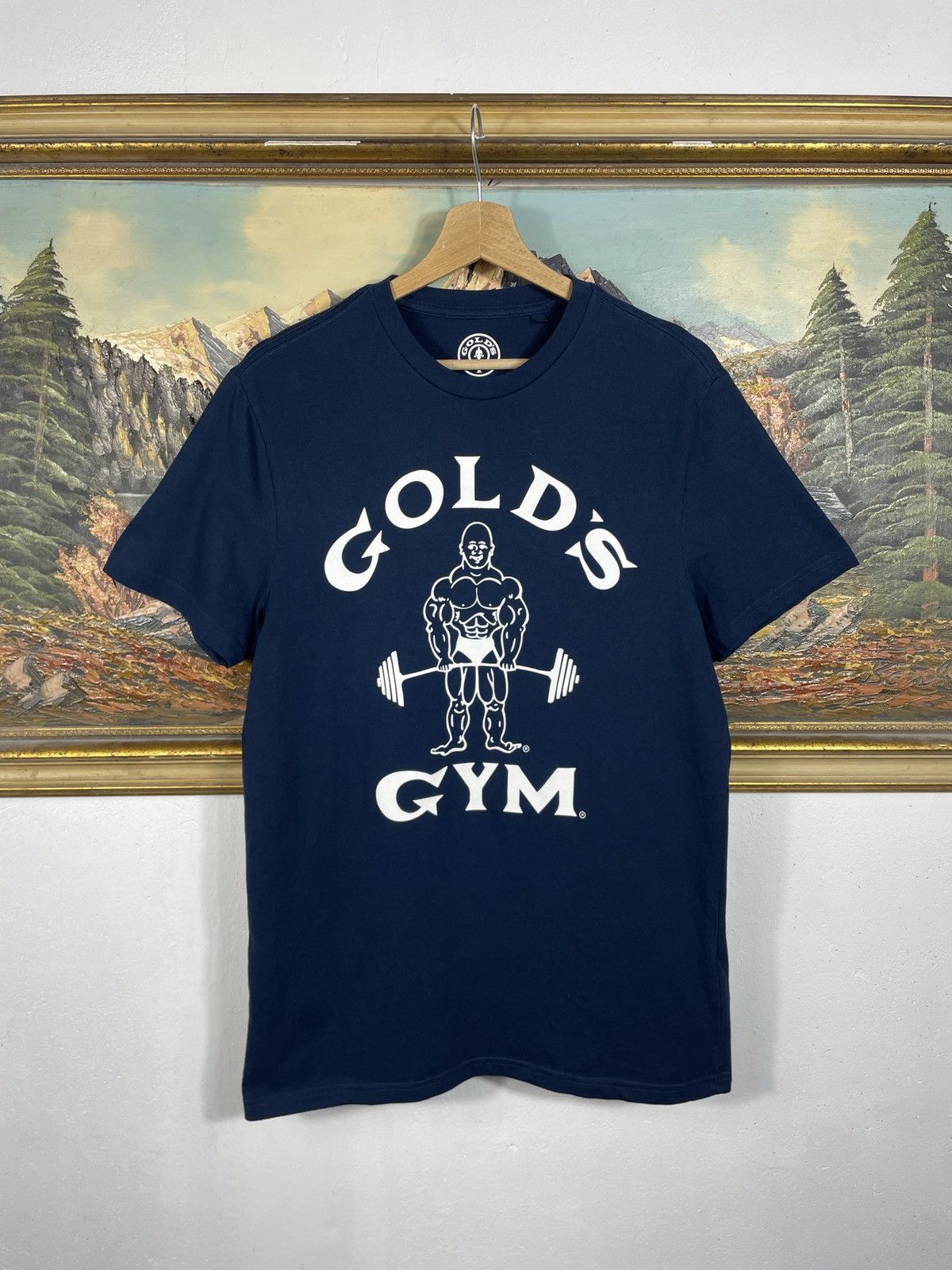 Other Gold’s Gym Navy Short Sleeve T-shirt Tee Sportswear Size US S / EU 44-46 / 1 - 1 Thumbnail