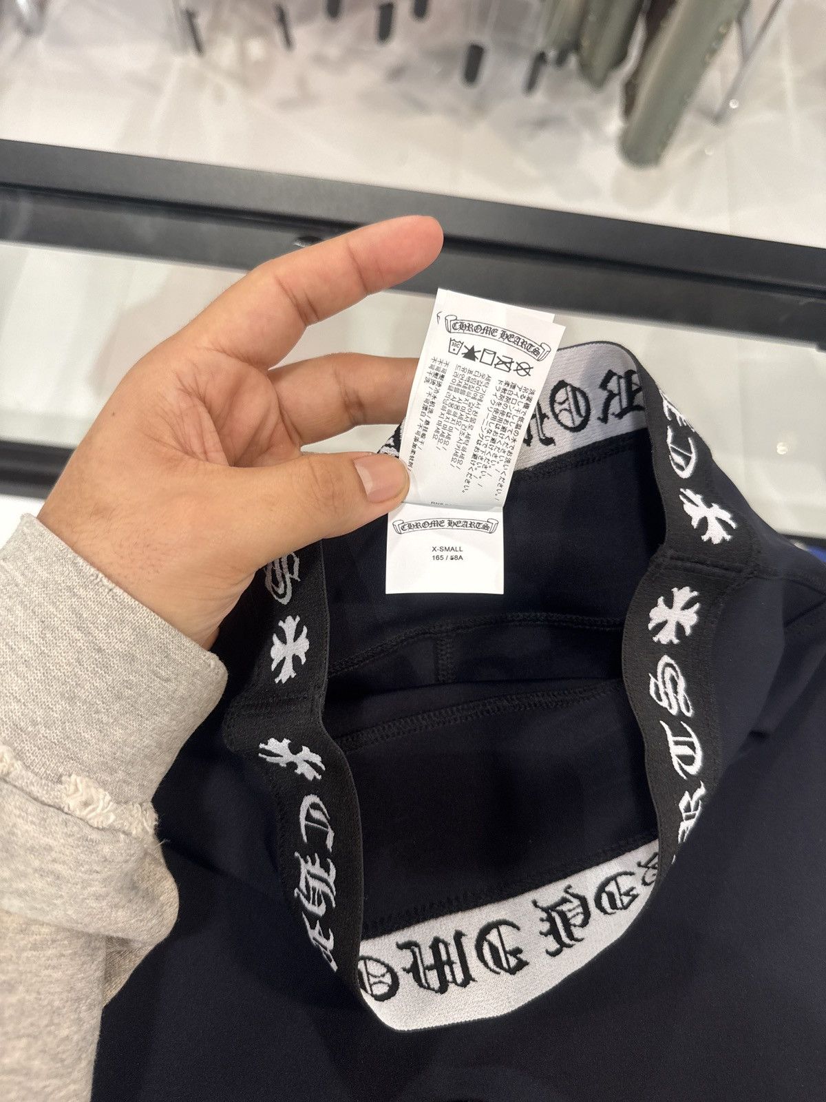 Chrome Hearts Chrome Hearts Black Biker Shorts Size 25" / US 0 / IT 36 - 3 Thumbnail