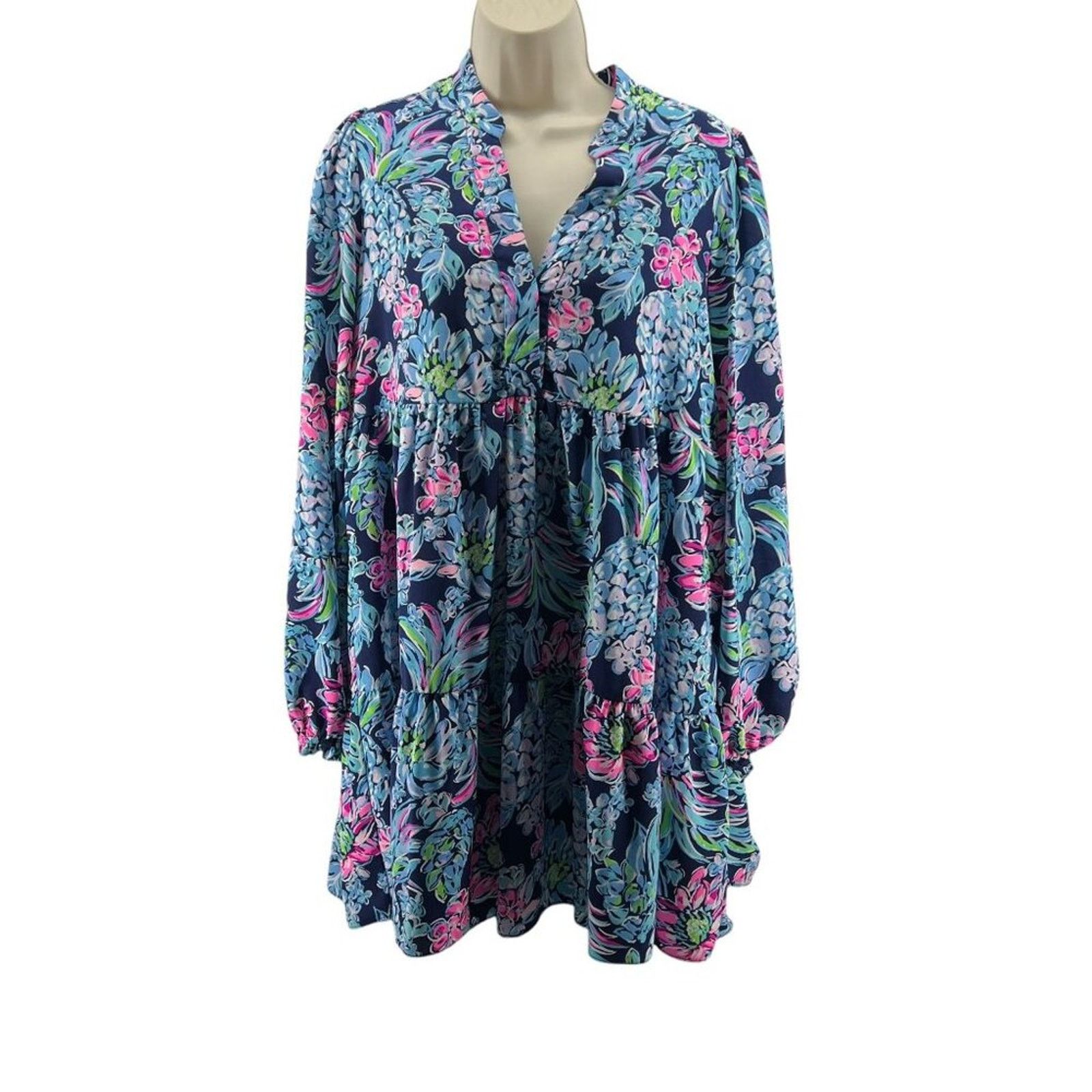 Lilly Pulitzer Lilly Pulitzer Winona Stretch Dress Pineapple Paradise Small Size S / US 4 / IT 40 - 2 Thumbnail