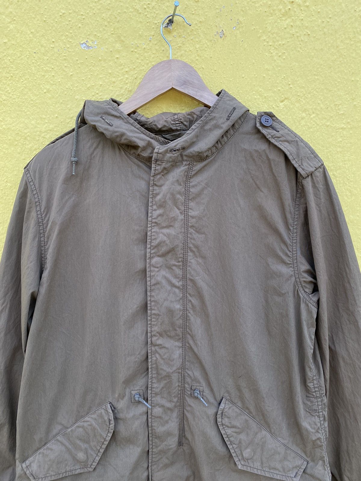Alpha Industries × Vintage Vintage Alpha industrial parka fishtail jacket Size US L / EU 52-54 / 3 - 5 Thumbnail