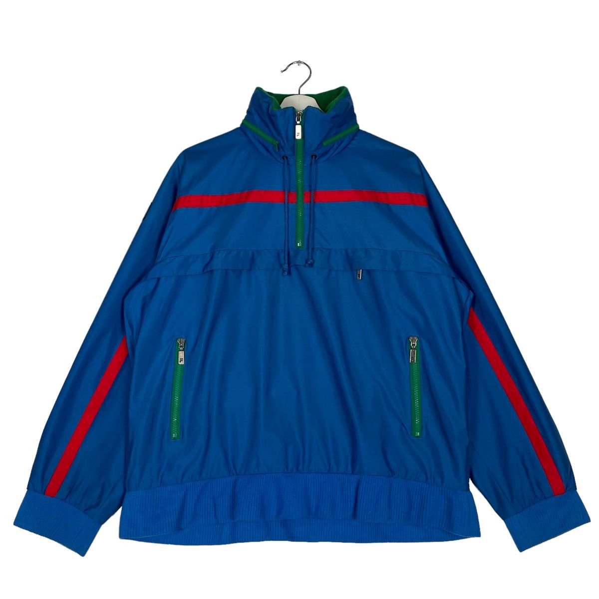 FILA - 未使用 美品 FILA PERTEX ANORAK 防水 M gore tex Vintage 80's FILA Italia Logo GORE-TEX Laminat Waterproof
