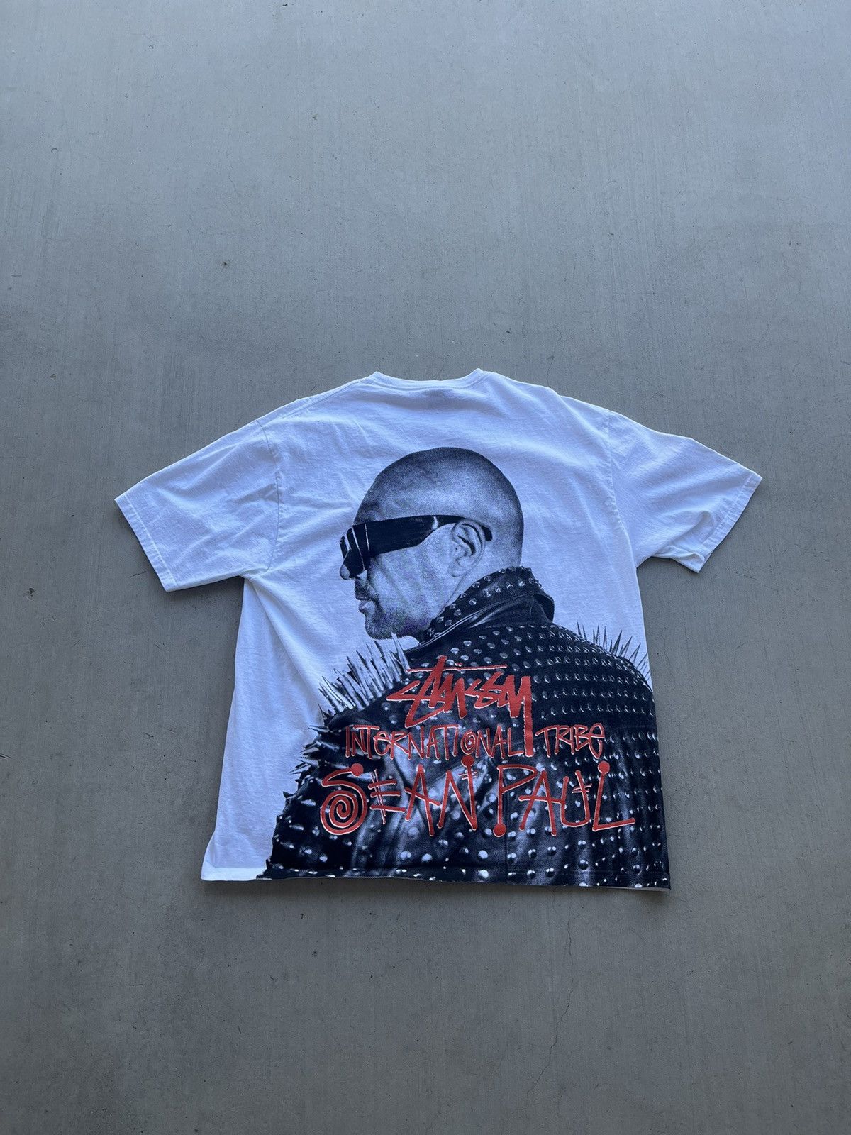 Stussy Stussy Sean Paul Tee white | Grailed