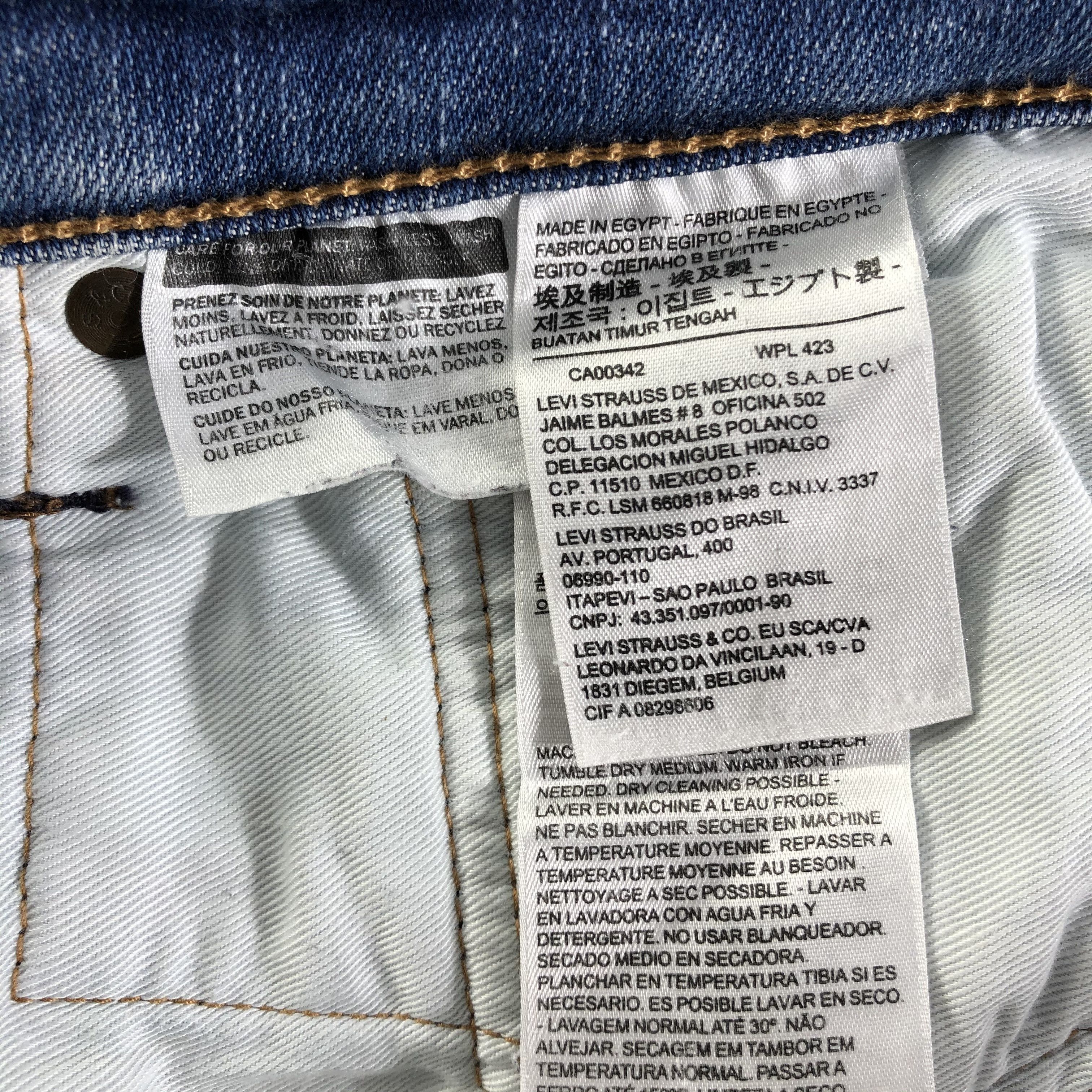 Levi's × Vintage Vintage Blue Wash Levis 511 Jeans-JM3309 Size US 31 - 9 Thumbnail