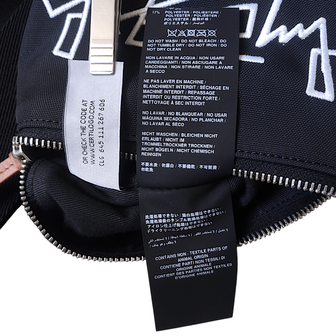 Palm Angels PALM ANGELS - Cylindrical Crossbody Bag Embroidered Logo Size ONE SIZE - 12 Thumbnail