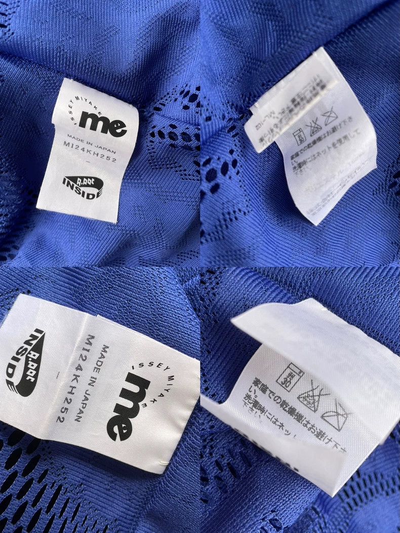 Issey Miyake Issey Miyake size:one size Blue lace cutout dress Size XS / US 0-2 / IT 36-38 - 5 Thumbnail