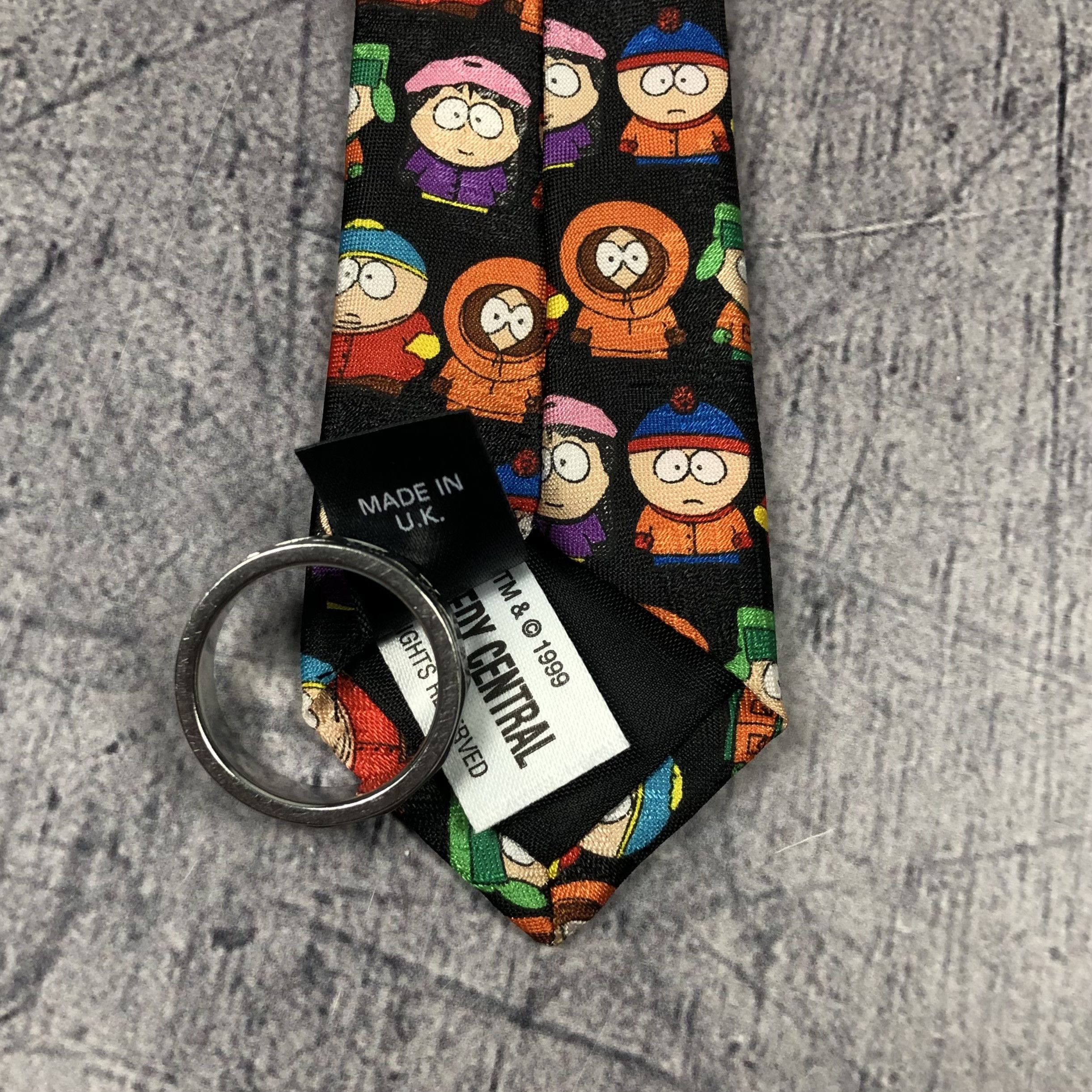 Cartoon Network Vintage 1999 South Park Tie Size ONE SIZE - 3 Thumbnail
