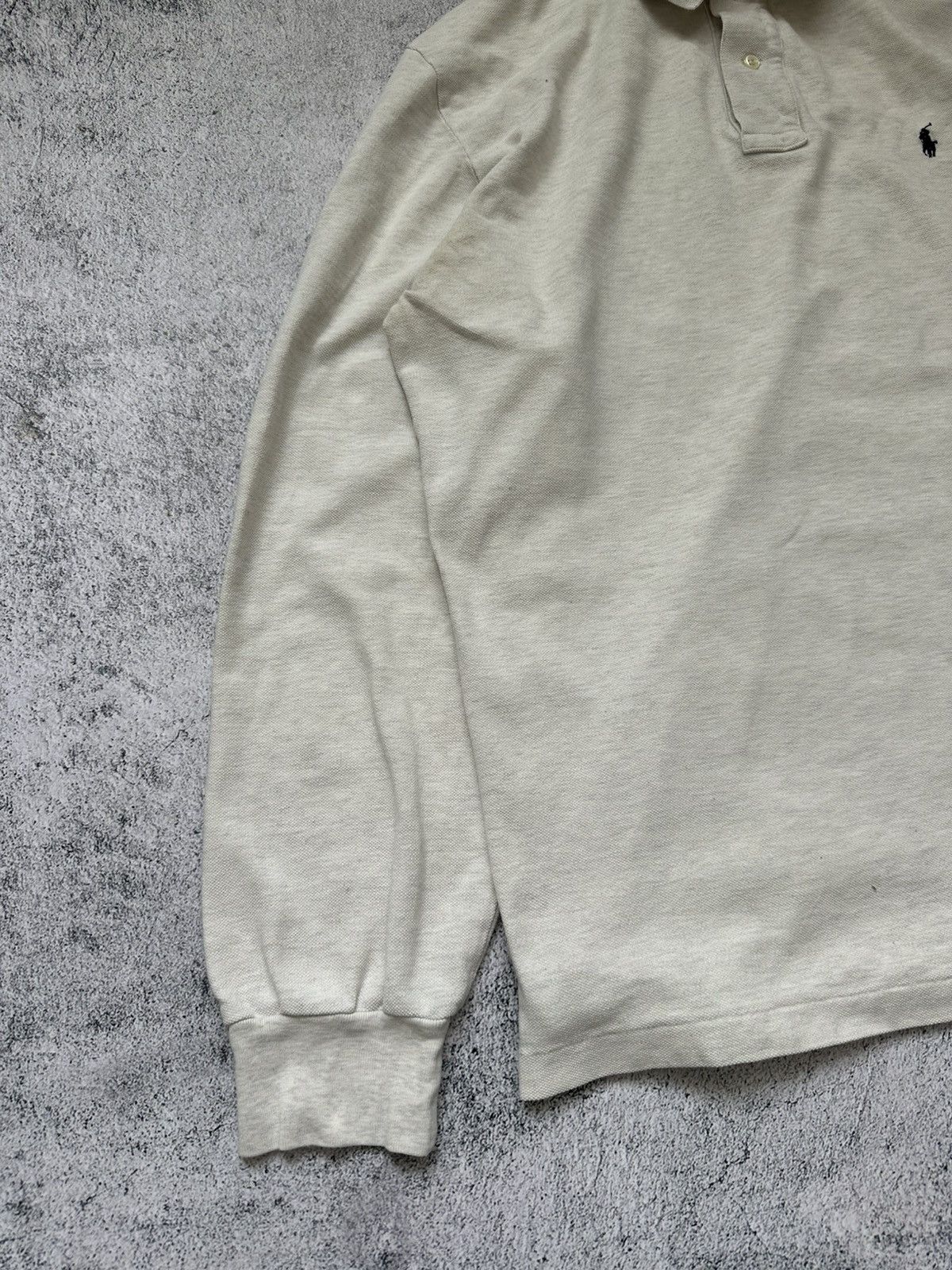 Polo Ralph Lauren Vintage Polo Ralph Lauren LongSleeve Black Logo Size US L / EU 52-54 / 3 - 6 Thumbnail