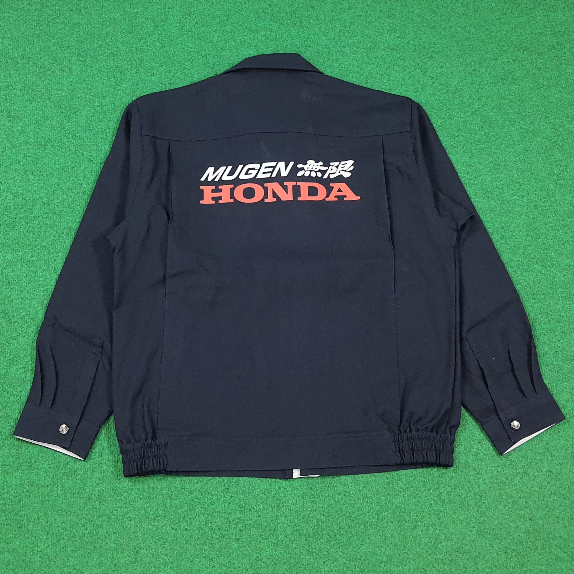 Japanese Brand Vintage Mugen Honda Japan Racing Custom Logo Jacket C296N18 Size US L / EU 52-54 / 3 - 1 Thumbnail