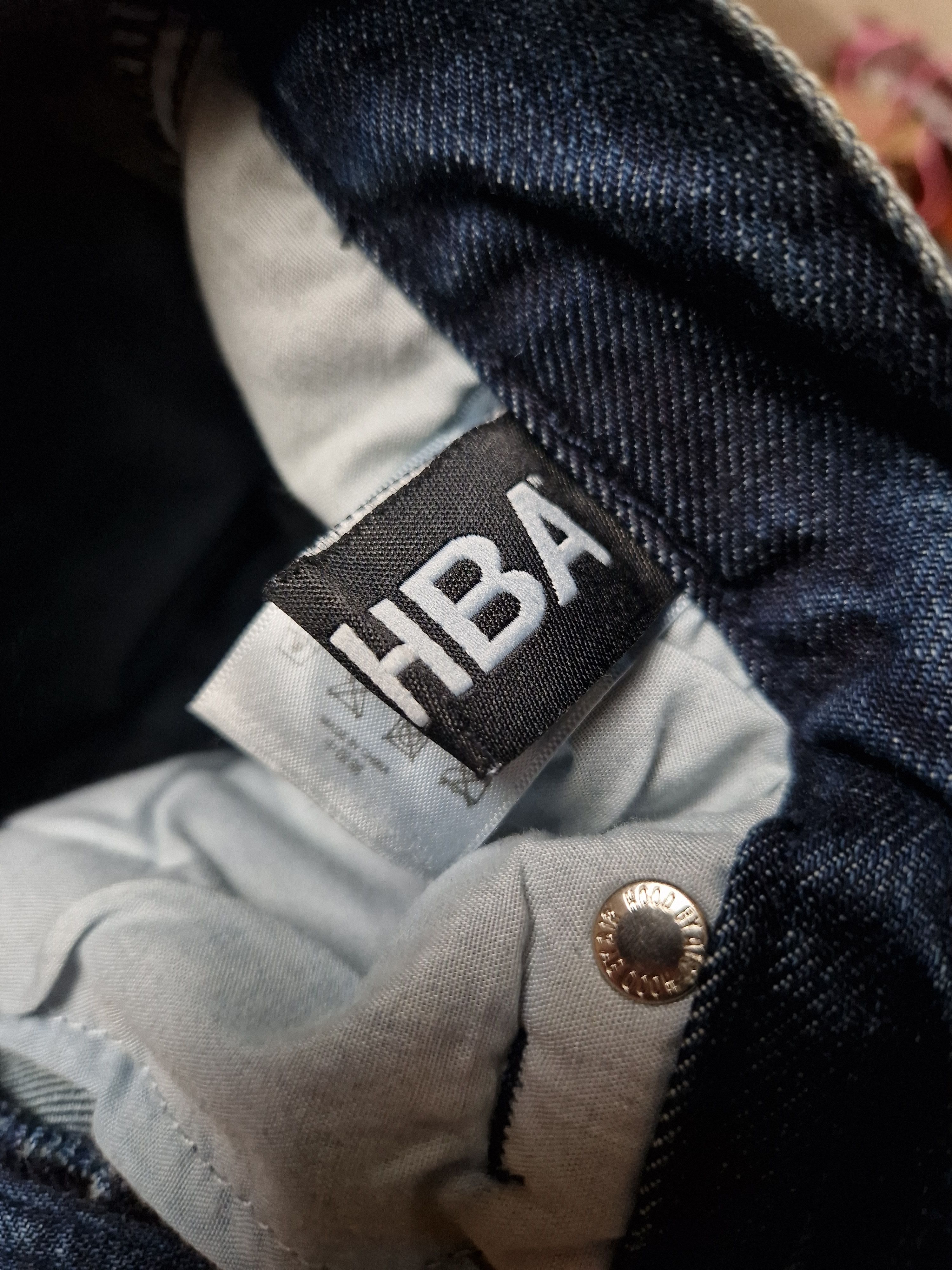 Hood By Air Hood By Air Hockey Knee Logo Jeans Size 31" - 6 Thumbnail