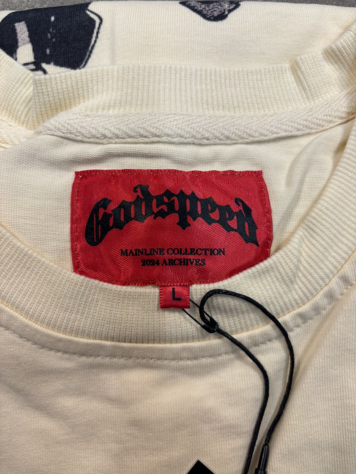 Godspeed Godspeed Human VS AI Longsleeve, Bone Size US L / EU 52-54 / 3 - 8 Thumbnail