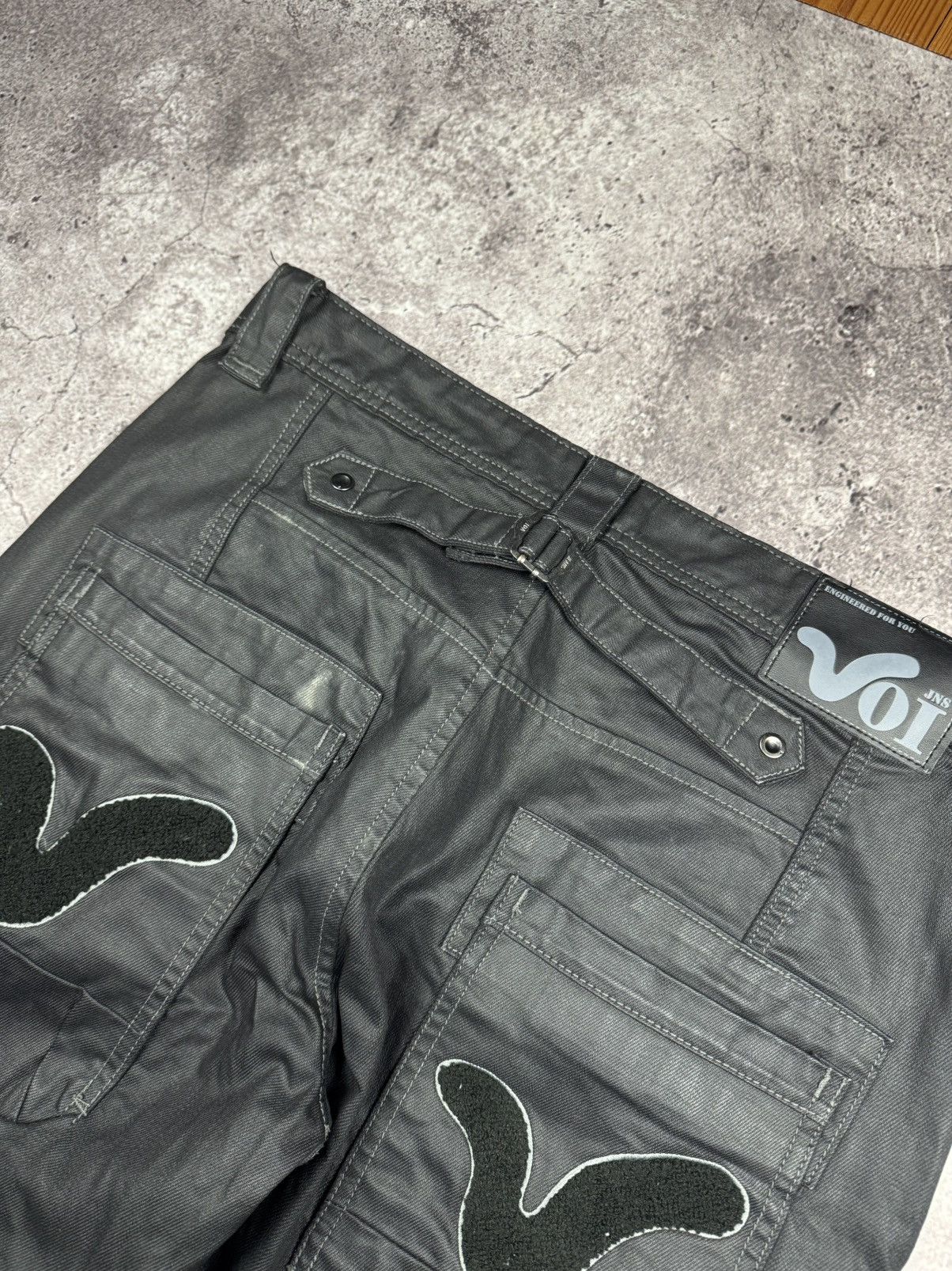 Japanese Brand Vintage VOI Jeans Distressed flared denim japan style 34 Size US 34 / EU 50 - 3 Thumbnail