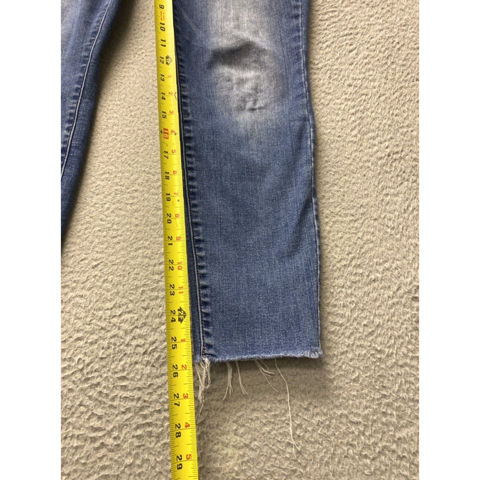 Lucky Brand Lucky Brand Jeans High Rise Women’s Size 8 Ankle Skinny Blue Denim Womens Size 30" / US 8 / IT 44 - 7 Thumbnail