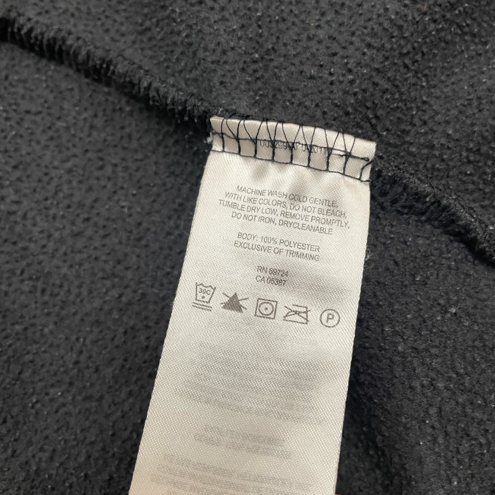 Vintage Columbia Benton Springs Jacket Women Meidum Black Fleece Full Zip Outdoor Hiking Size M / US 6-8 / IT 42-44 - 6 Thumbnail