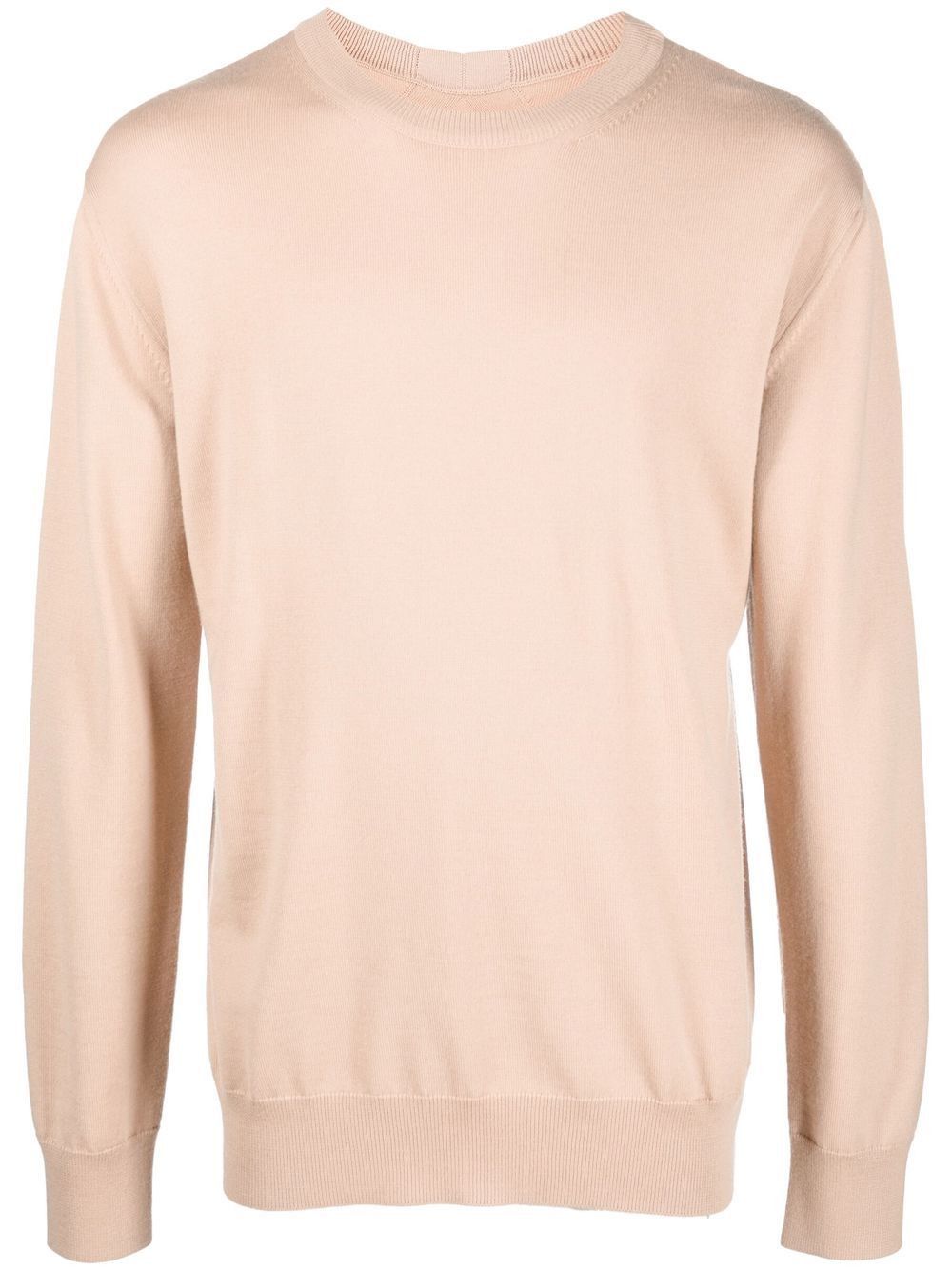 Jil Sander o1y1124 Wool Cashmere Blend Knitted in Beige Size US M / EU 48-50 / 2 - 1 Thumbnail