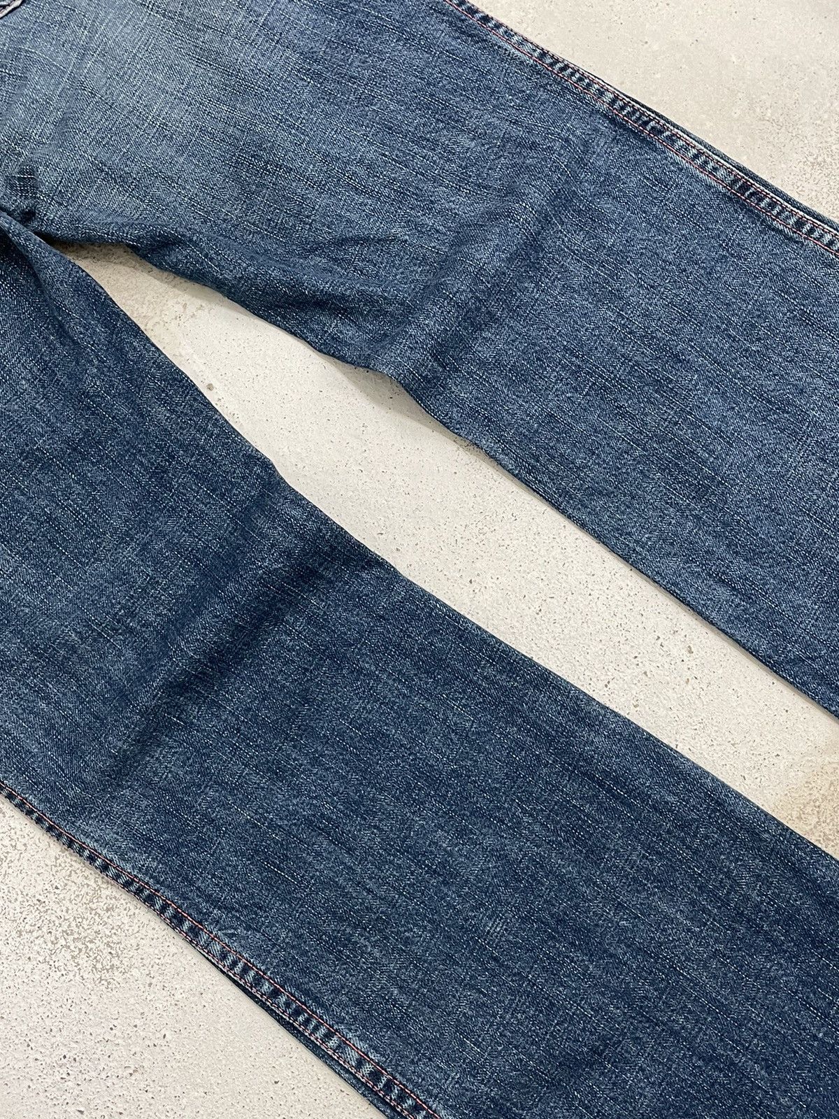 Hysteric Glamour × Japanese Brand Sacred 28 Bootcut Front Pocket Embroidery Distressed Size US 32 / EU 48 - 11 Thumbnail