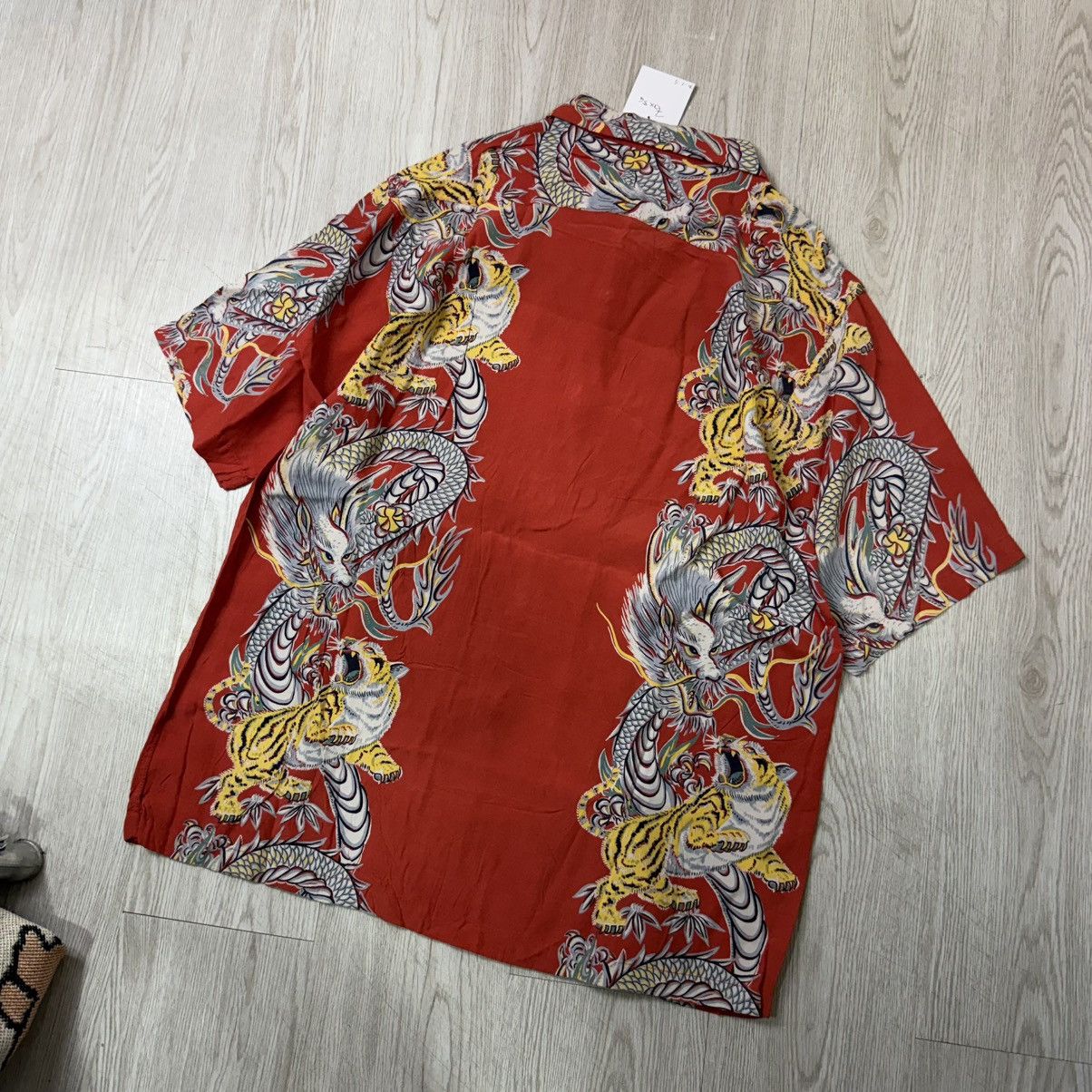 Sun Surf Tornado tiger hawaiian shirt red kmayer of sunsurf Size US L / EU 52-54 / 3 - 3 Thumbnail