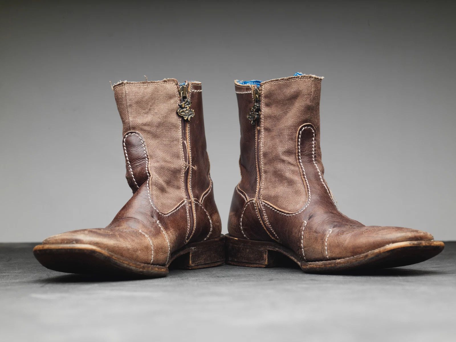 Mark Nason Mark Nason KODIS Rock Boots Distressed Brown (AF) Size US 10 / EU 43 - 7 Thumbnail
