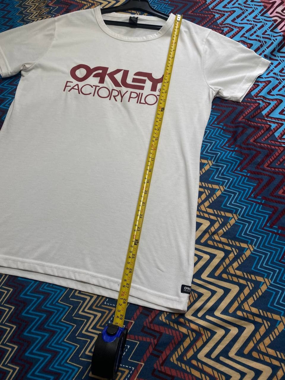 Oakley Streetwear T-Shirt Oakley big logo white Y2K Vintage Size US S / EU 44-46 / 1 - 9 Thumbnail