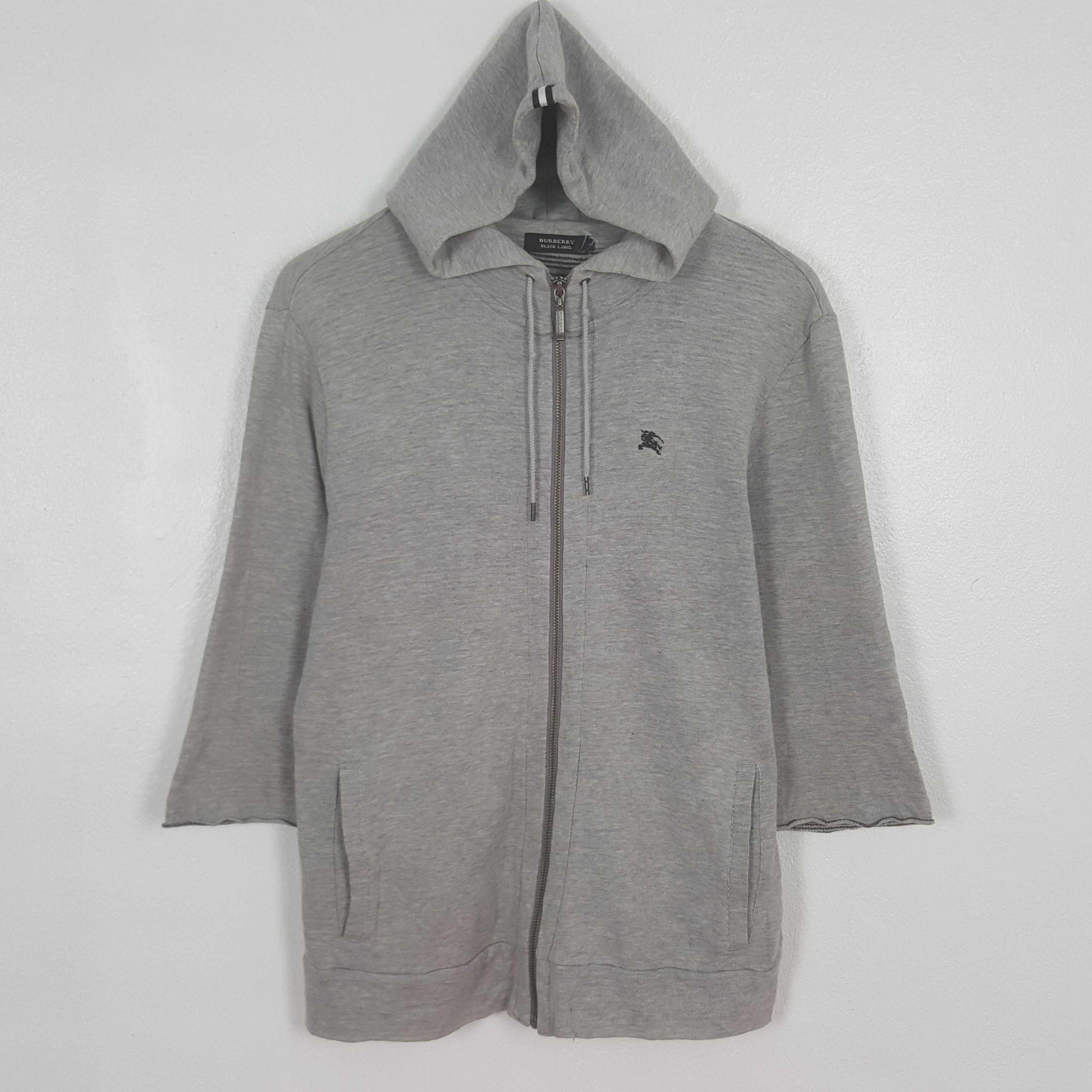 Burberry Burberry Black Label Custom Logo Zipper Jacket Hoodie Size US S / EU 44-46 / 1 - 3 Thumbnail