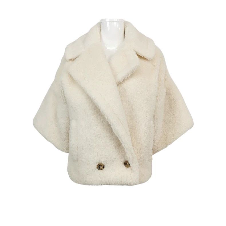 Max Mara Max Mara White Teddy Jacket Size S / US 4 / IT 40 - 1 Thumbnail