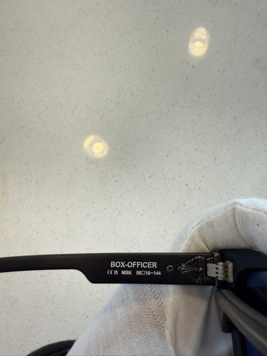 Chrome Hearts Chrome Hearts Box Officer Glasses Size ONE SIZE - 5 Thumbnail
