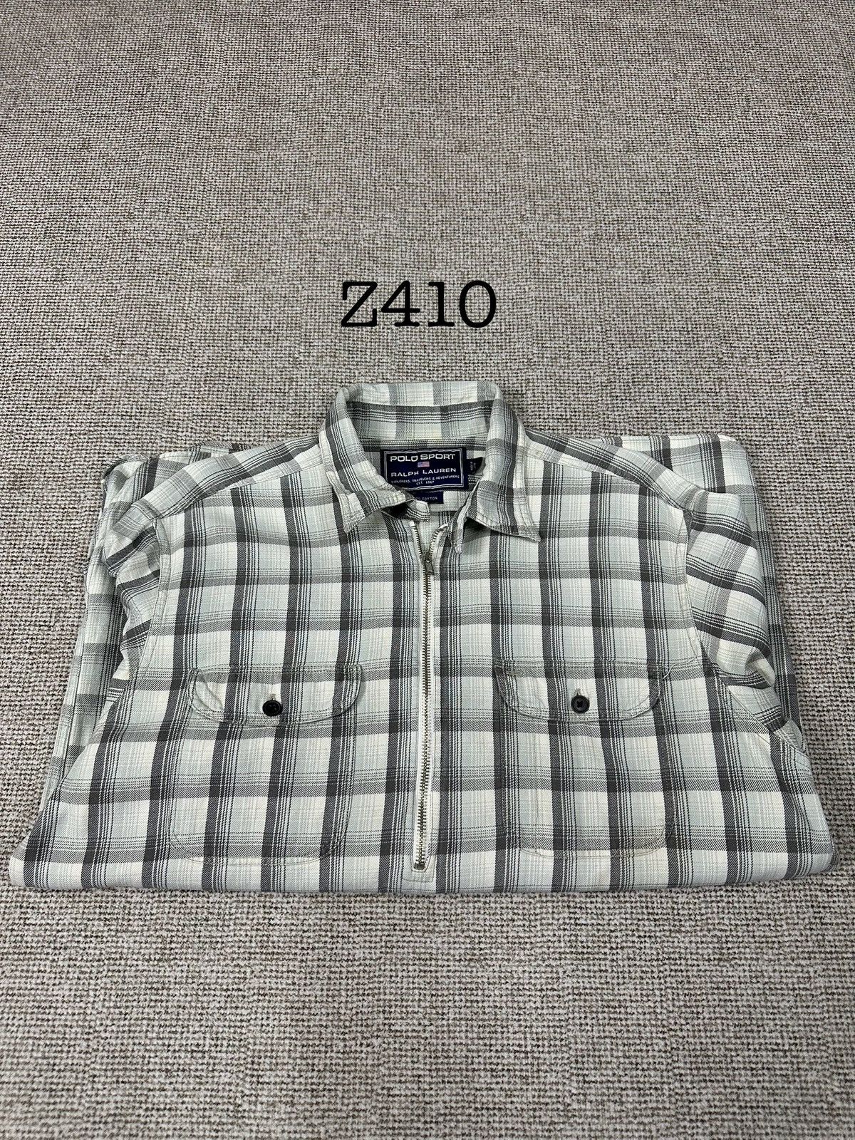 Polo Ralph Lauren Vintage Polo Sport Ralph Lauren Half Zipper Z410 Size US L / EU 52-54 / 3 - 14 Thumbnail