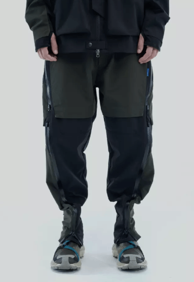 Reindee Lusion REINDEE LUSION DOUBLE SHAPE ZIPPER PANT - BLACK SIZE M Size US 33 - 3 Thumbnail