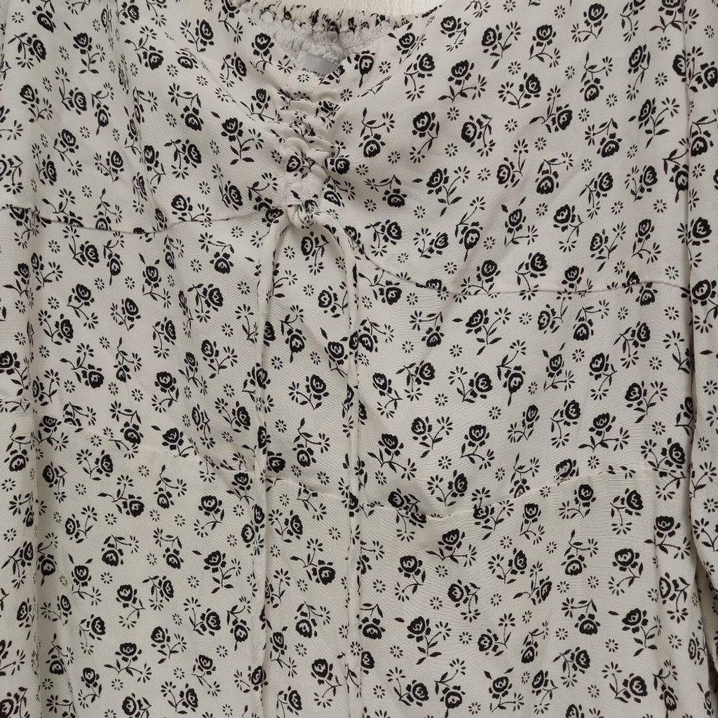 FAITHFULL NWT Calla Mini Dress - La Bleu Floral Print Size S / US 4 / IT 40 - 3 Thumbnail