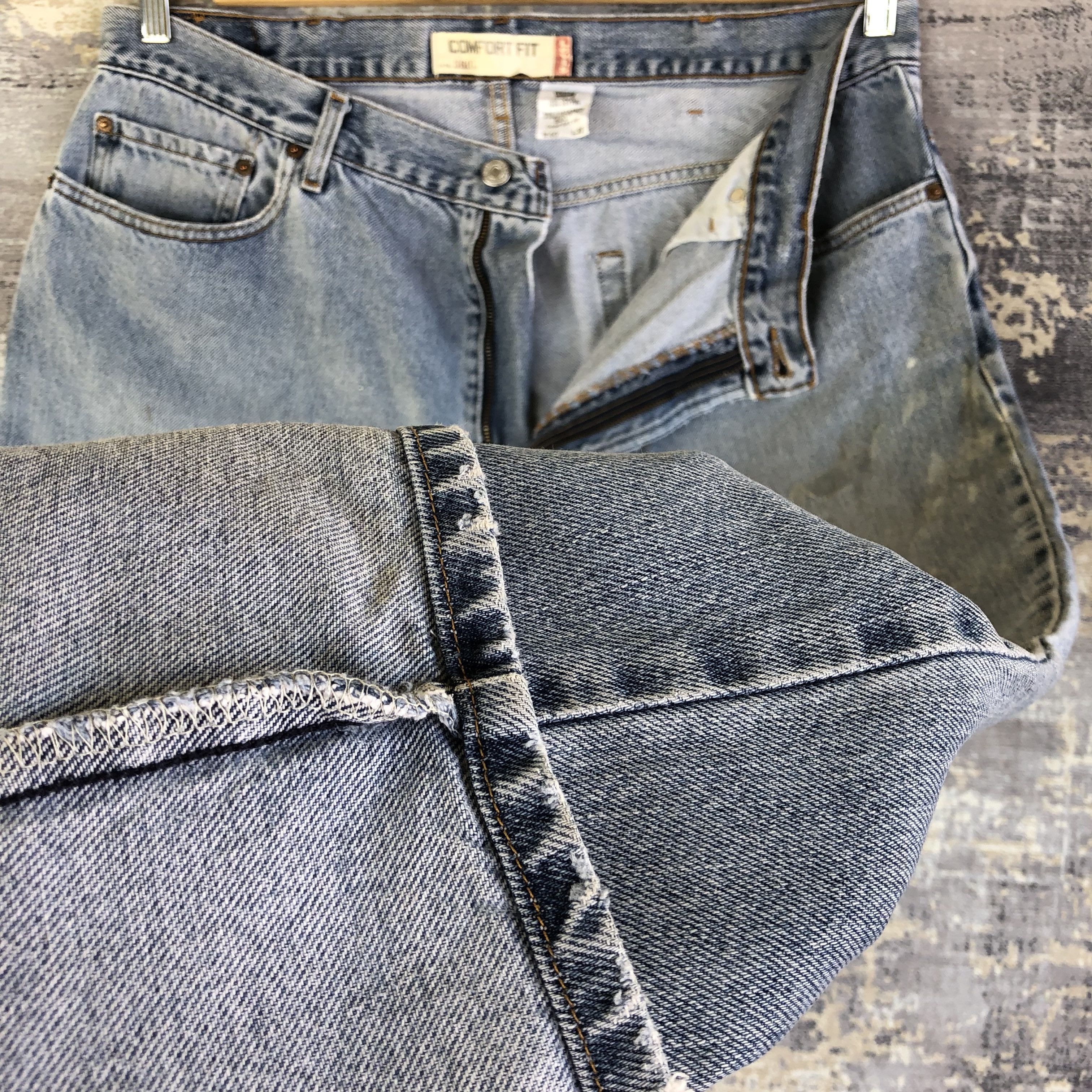 Levi's Vintage Y2K Levis 560 Light Wash Jeans Levi's Faded Denim Size US 38 / EU 54 - 8 Thumbnail