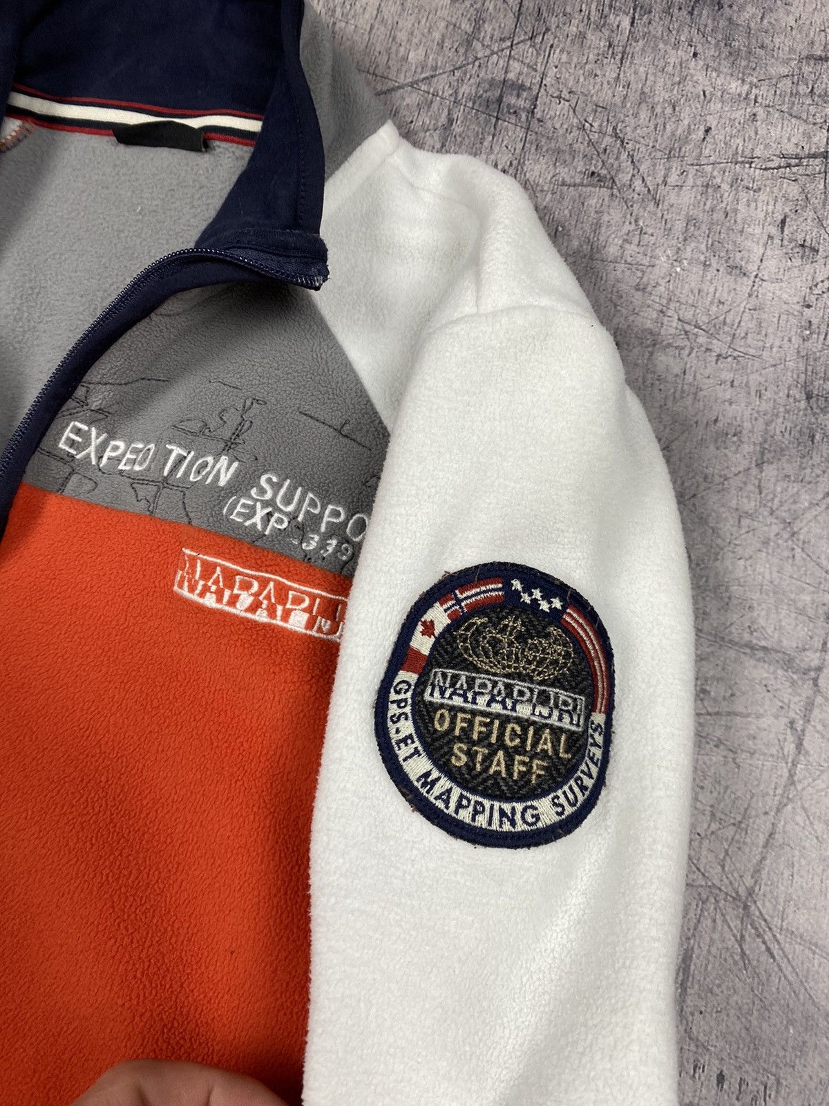 Napapijri Vintage Napapijri Expedition Support Fleece Jacket Size US XL / EU 56 / 4 - 7 Thumbnail