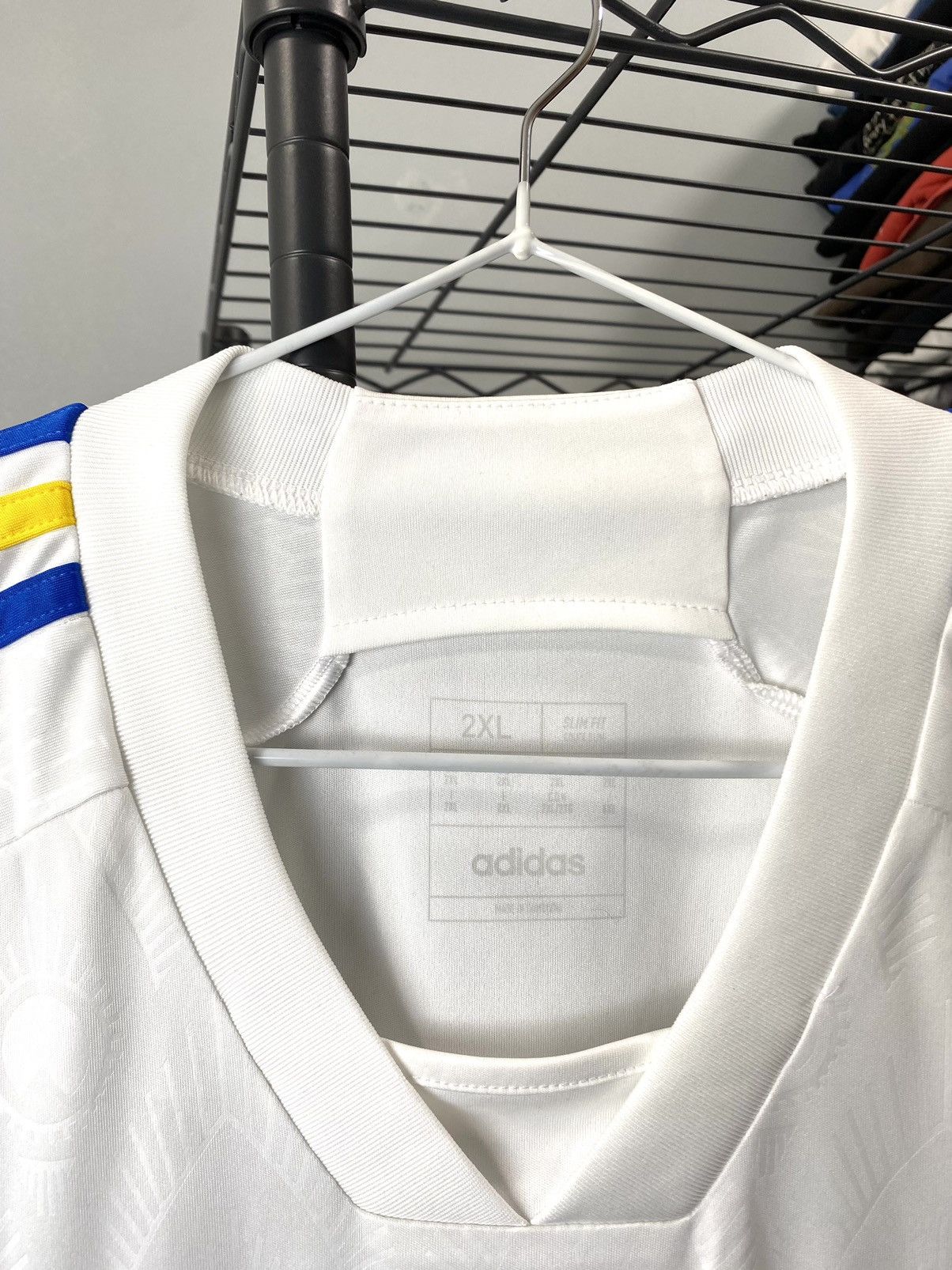 Adidas Vintage Adidas LUFC Soccer Jersey T Shirt Size US XXL / EU 58 / 5 - 7 Thumbnail