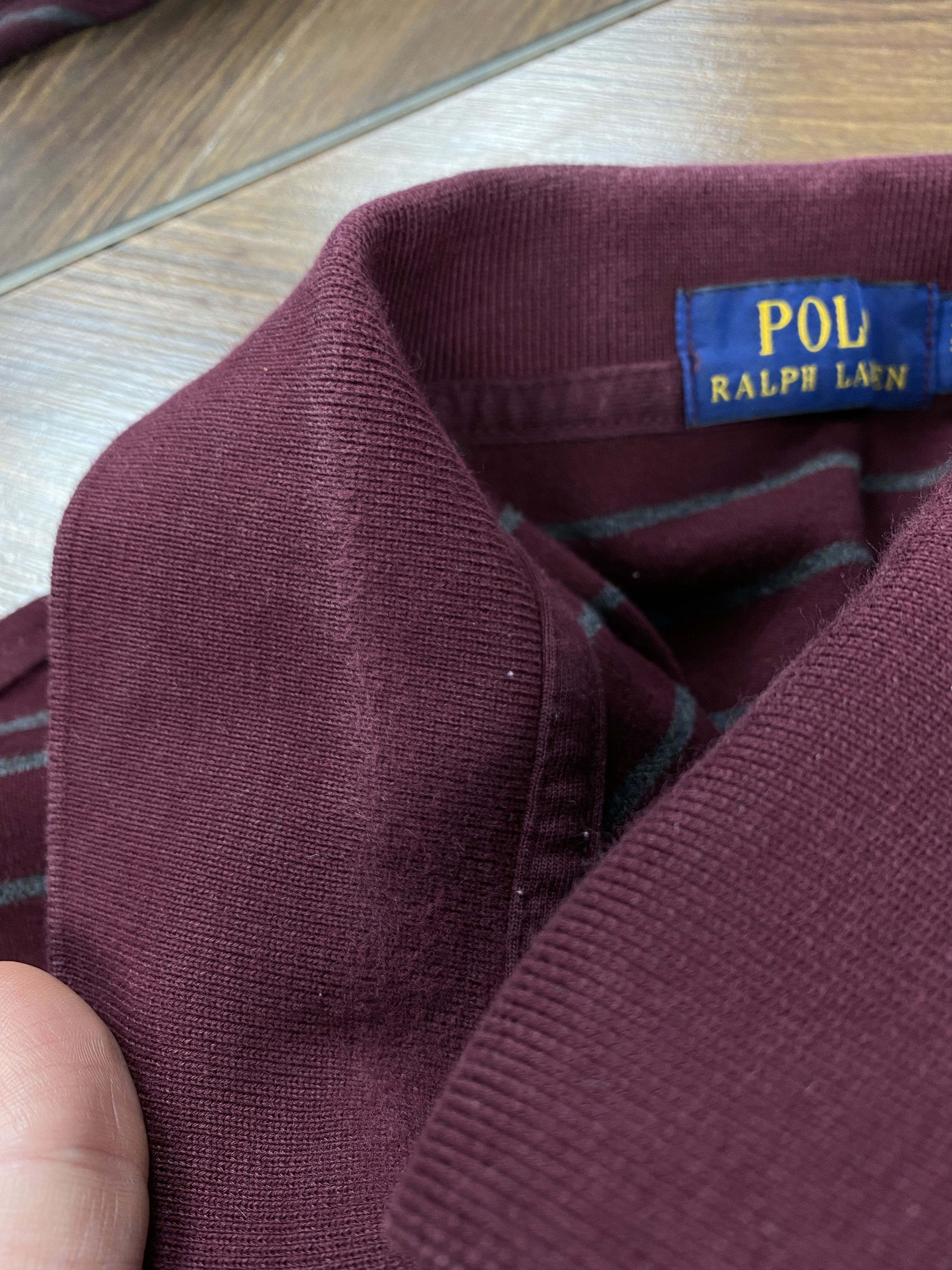 Polo Ralph Lauren Polo Ralph Lauren vintage striped polo shirt Size US XL / EU 56 / 4 - 5 Thumbnail