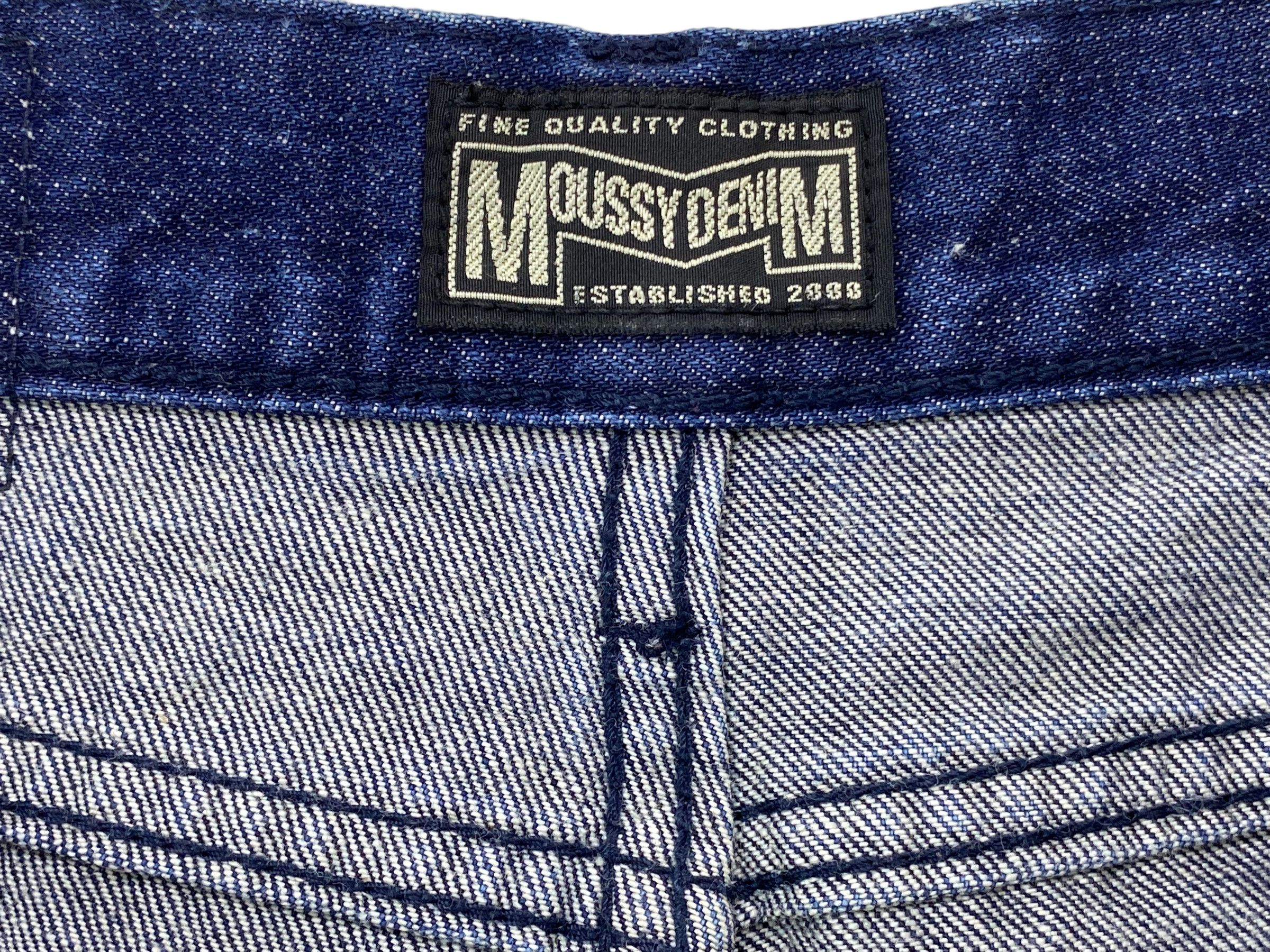 MOUSSY Vintage Moussy Cropped Skinny Jeans - Workwear Denim Pants Size 25" / US 0 / IT 36 - 12 Thumbnail