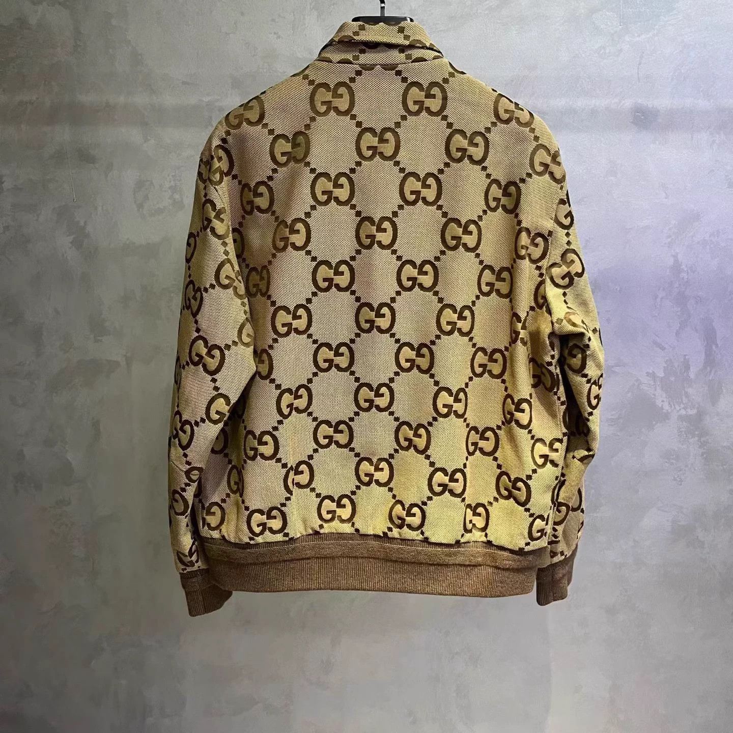 Gucci Gucci Brown Logo All Over Print Canvas Jacket IT48 Size US M / EU 48-50 / 2 - 2 Thumbnail