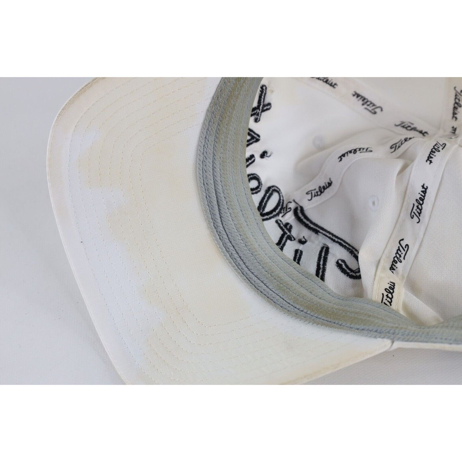 Titleist Distressed Spell Out Titleist FootJoy Pro V1 Golf Hat Size ONE SIZE - 12 Thumbnail