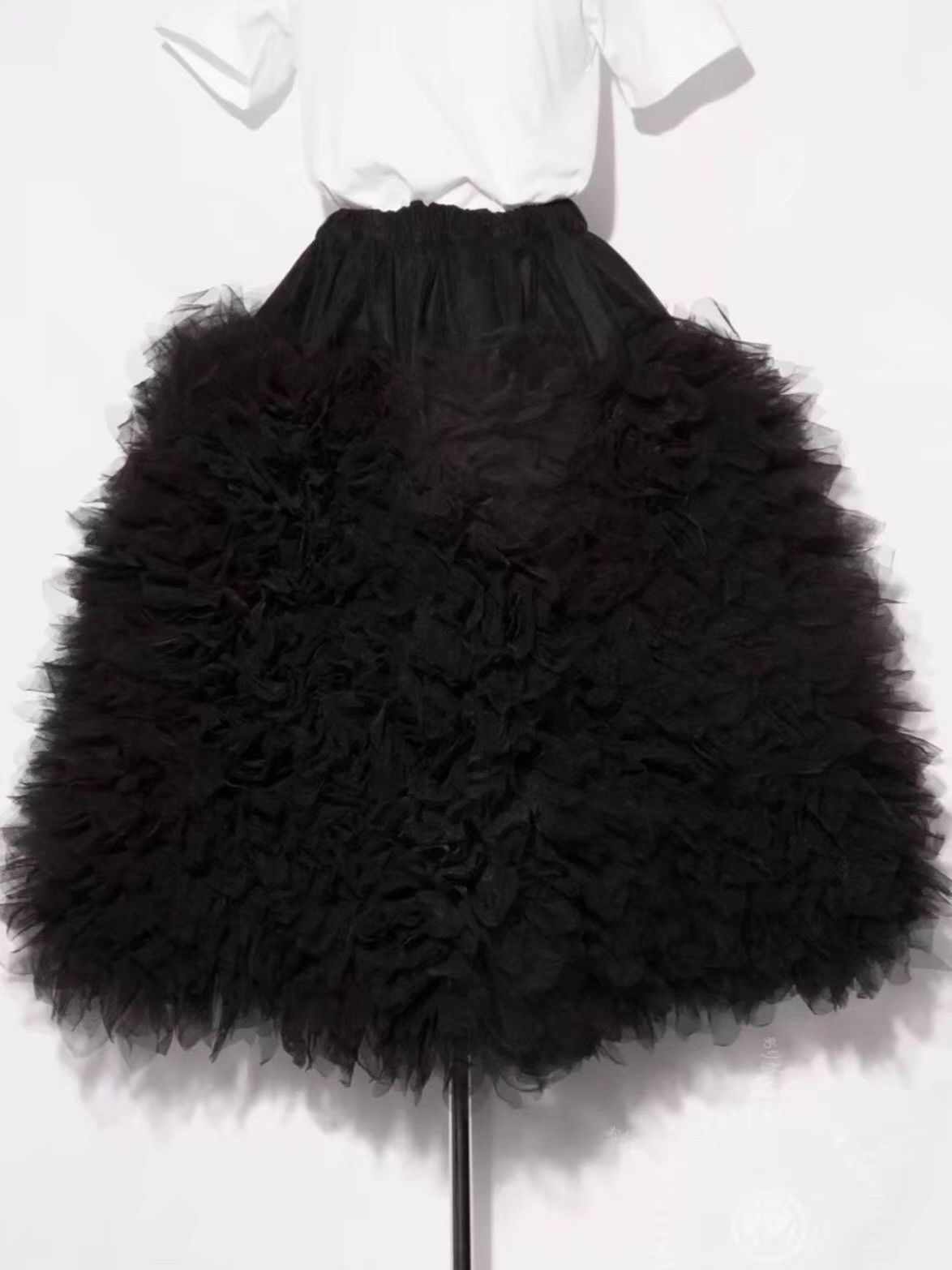 Comme des Garcons Comme des Garçons CDG Heavy-Duty Tulle Tutu Skirt Ｑ24 Size 32" / US 10 / IT 46 - 3 Thumbnail