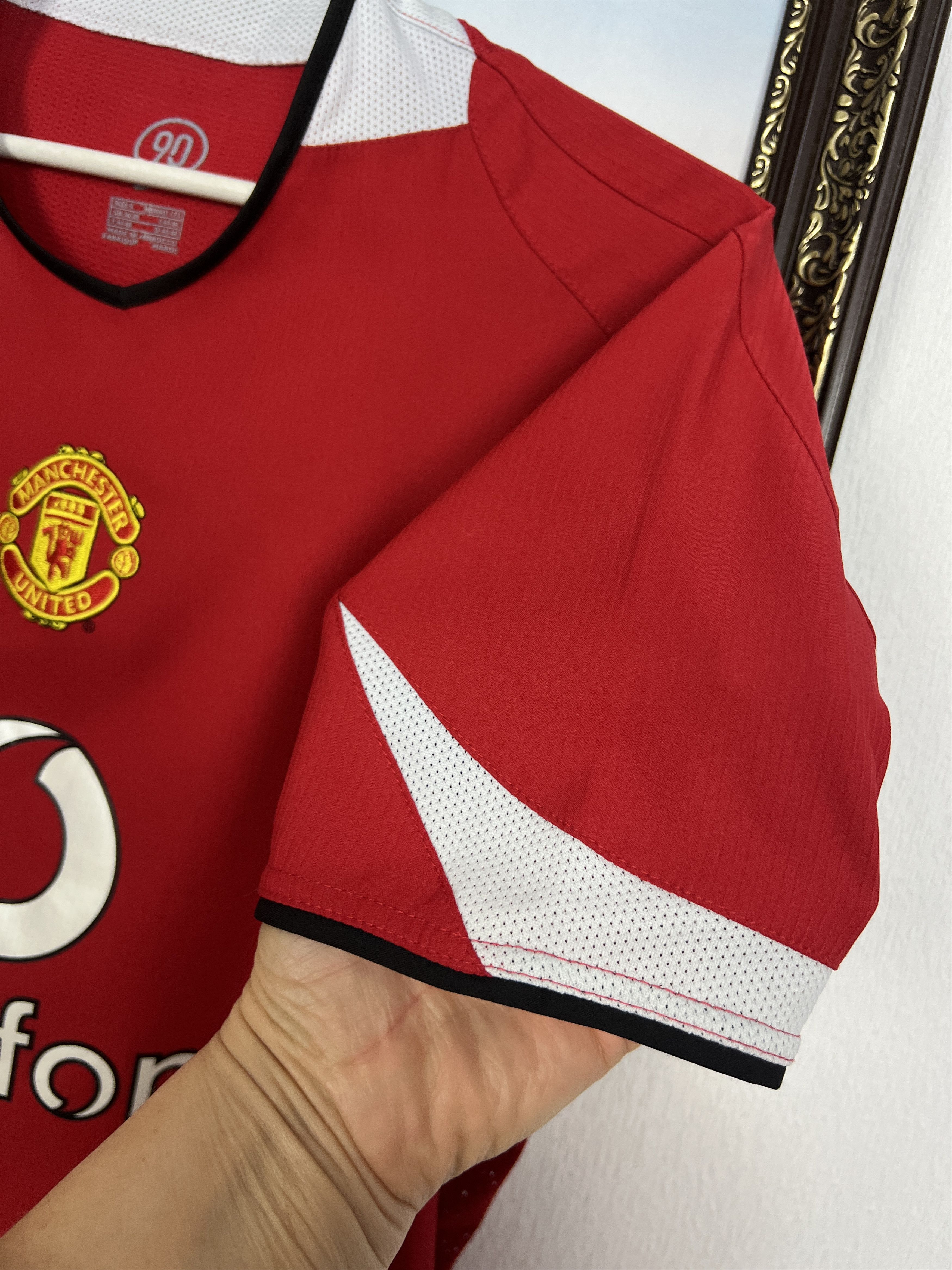 Nike Manchester United football shirt 2004 Soccer Jersey Trikot Size US S / EU 44-46 / 1 - 4 Thumbnail